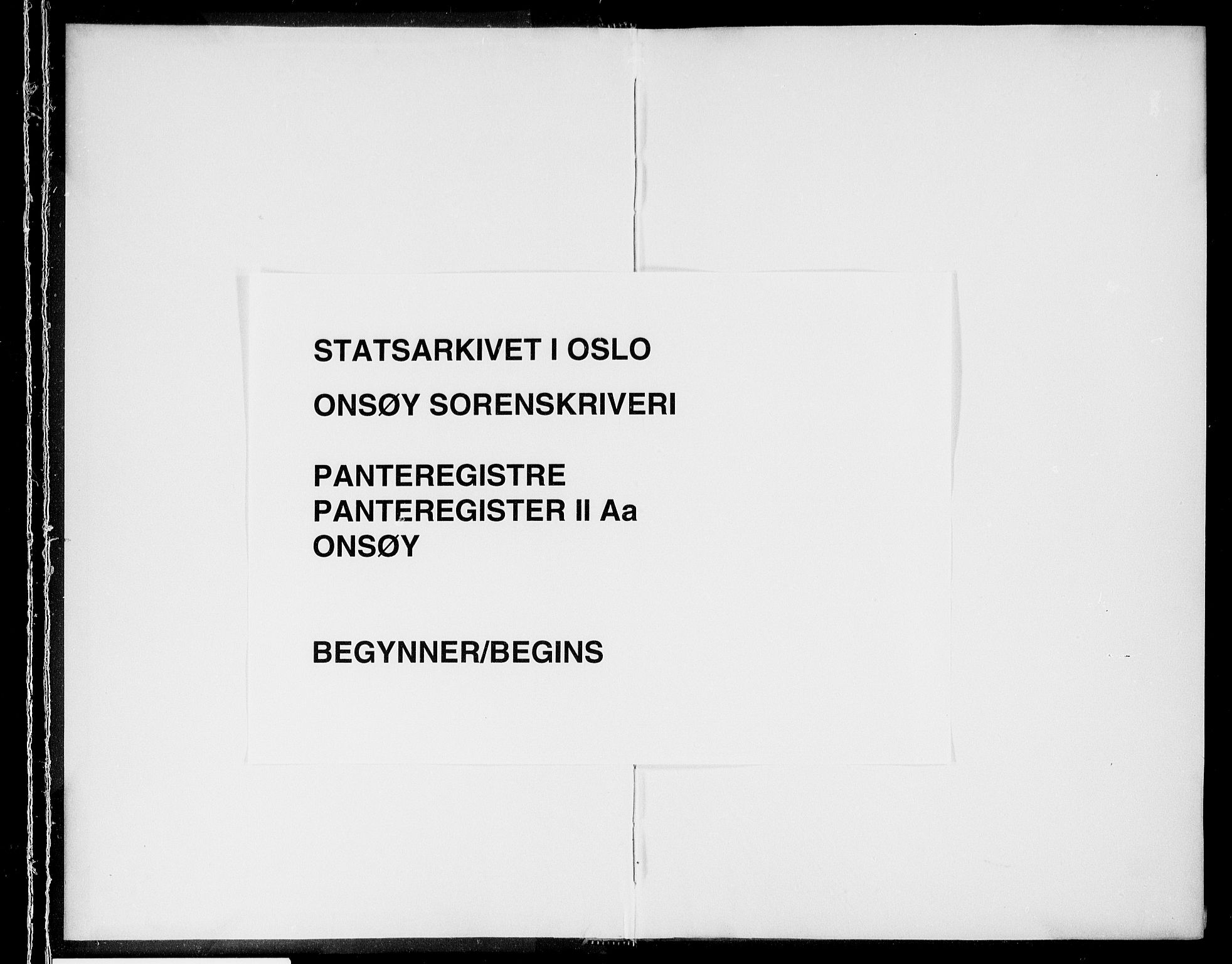 Onsøy sorenskriveri, SAO/A-10474/G/Gb/Gbb/L0001: Panteregister nr. II Aa, 1887