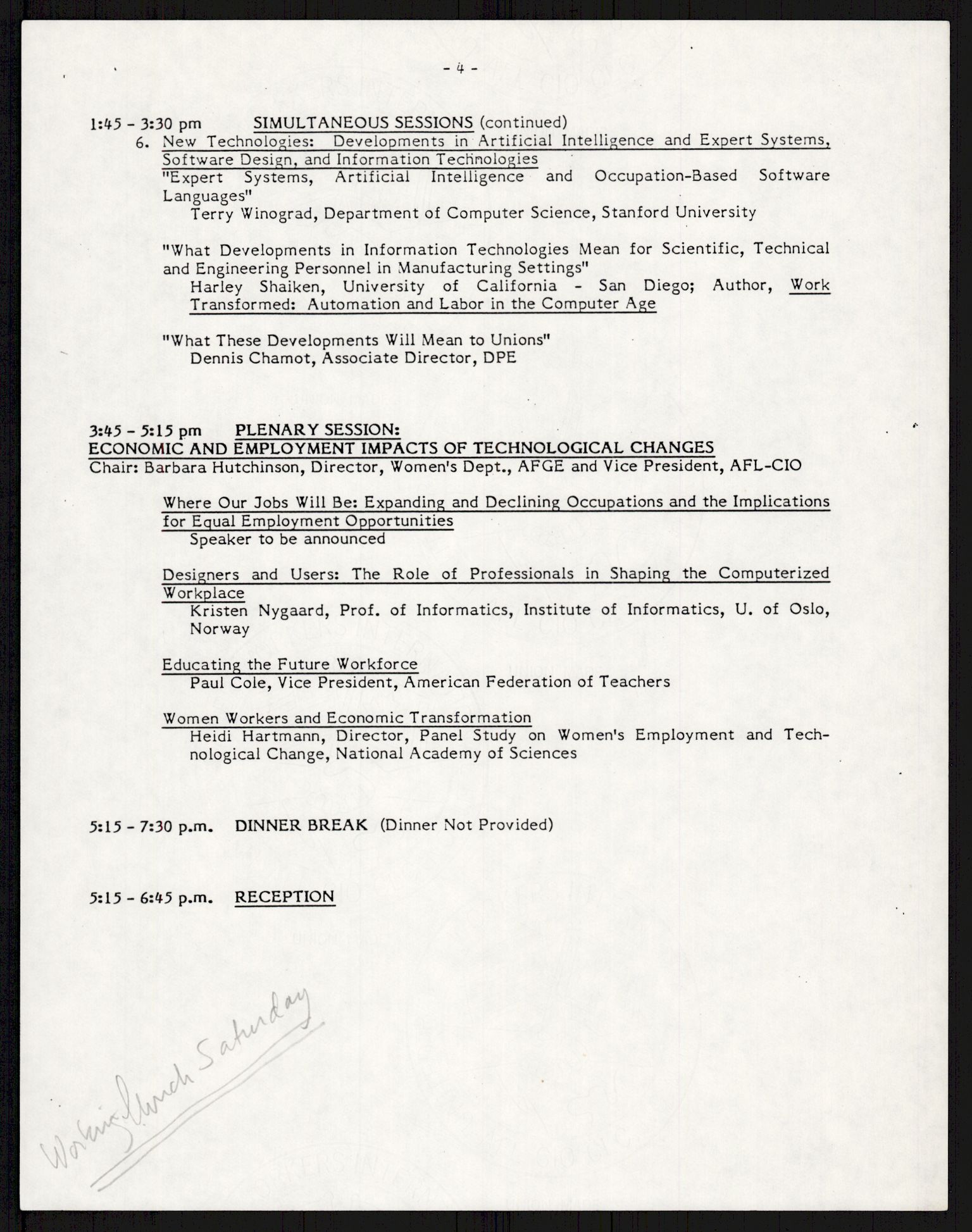 Nygaard, Kristen, AV/RA-PA-1398/F/Fi/L0012: Fagbevegelse, demokrati, Jern- og Metallprosjektet, 1970-2002, s. 856