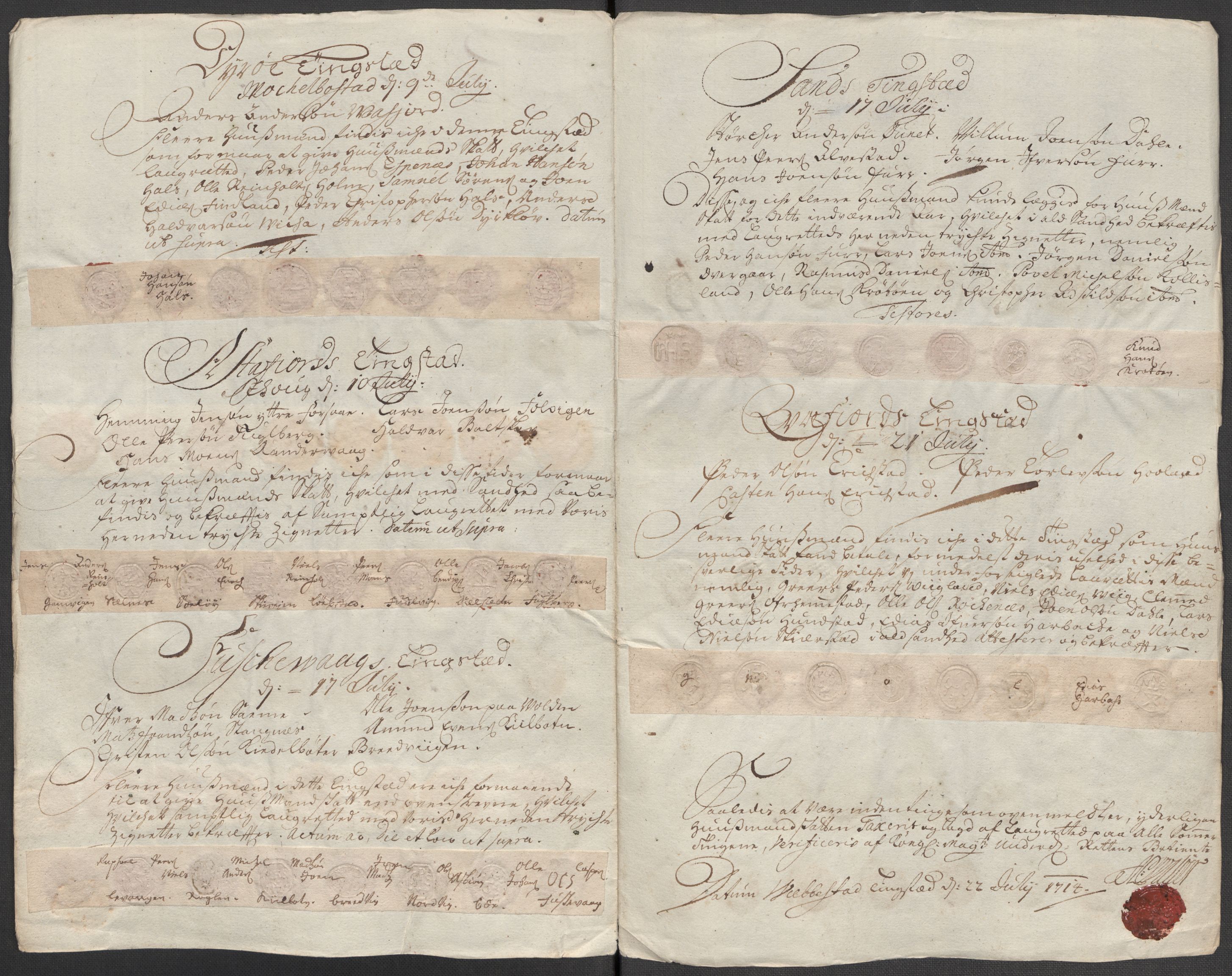 Rentekammeret inntil 1814, Reviderte regnskaper, Fogderegnskap, RA/EA-4092/R68/L4760: Fogderegnskap Senja og Troms, 1714, s. 89