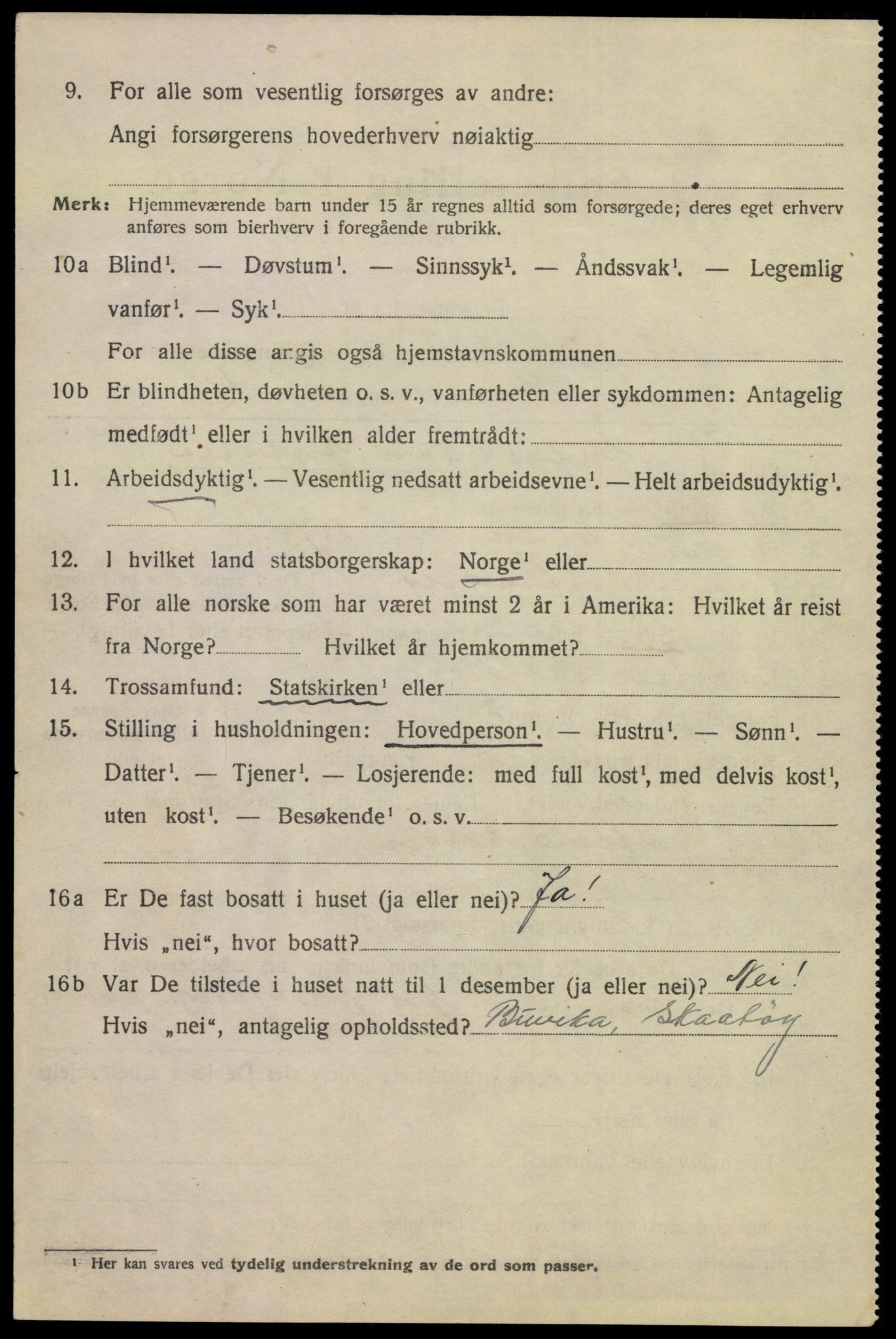 SAKO, Folketelling 1920 for 0801 Kragerø kjøpstad, 1920, s. 5816