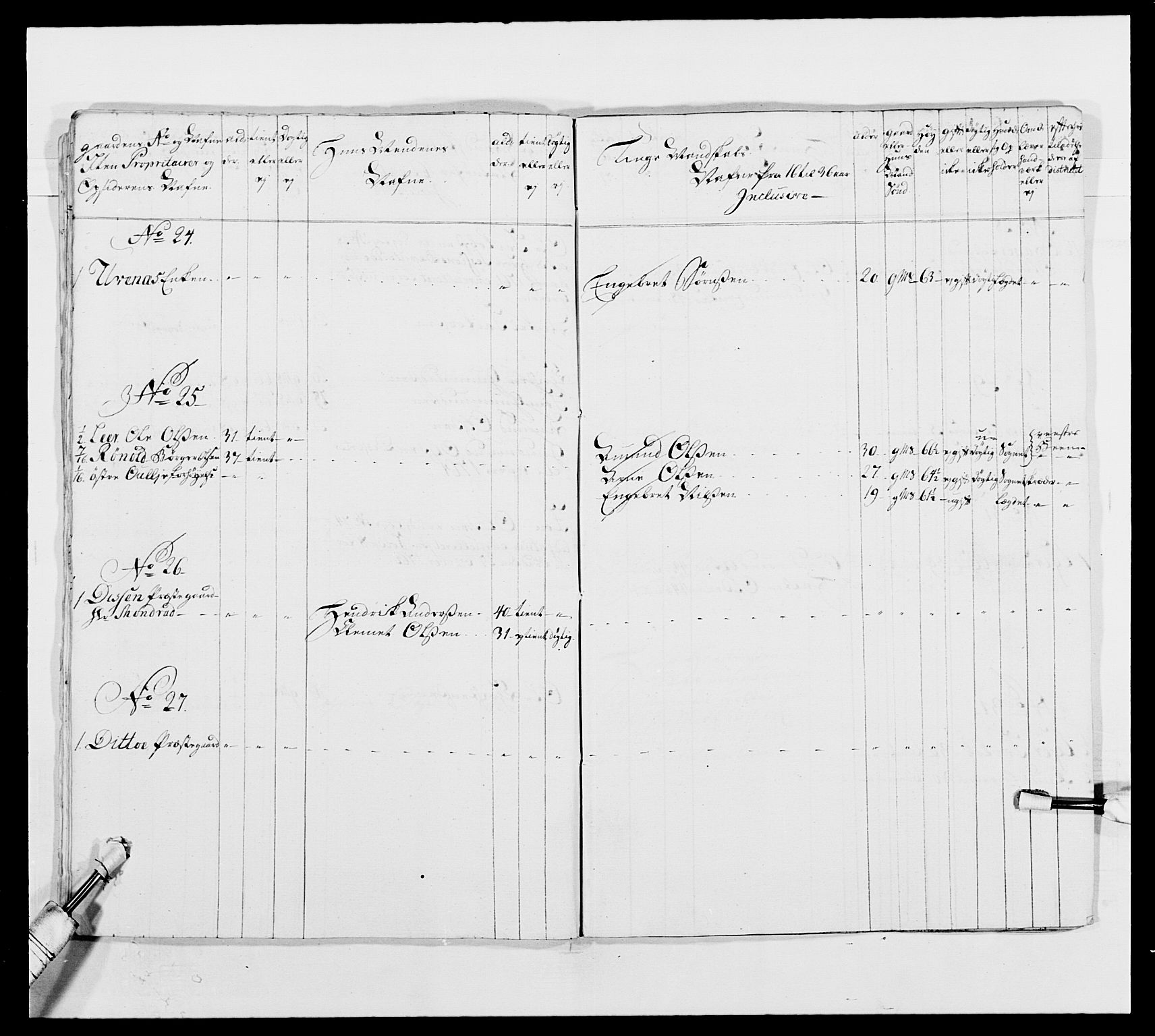 Kommanderende general (KG I) med Det norske krigsdirektorium, RA/EA-5419/E/Ea/L0492: 2. Akershusiske regiment, 1765, s. 60