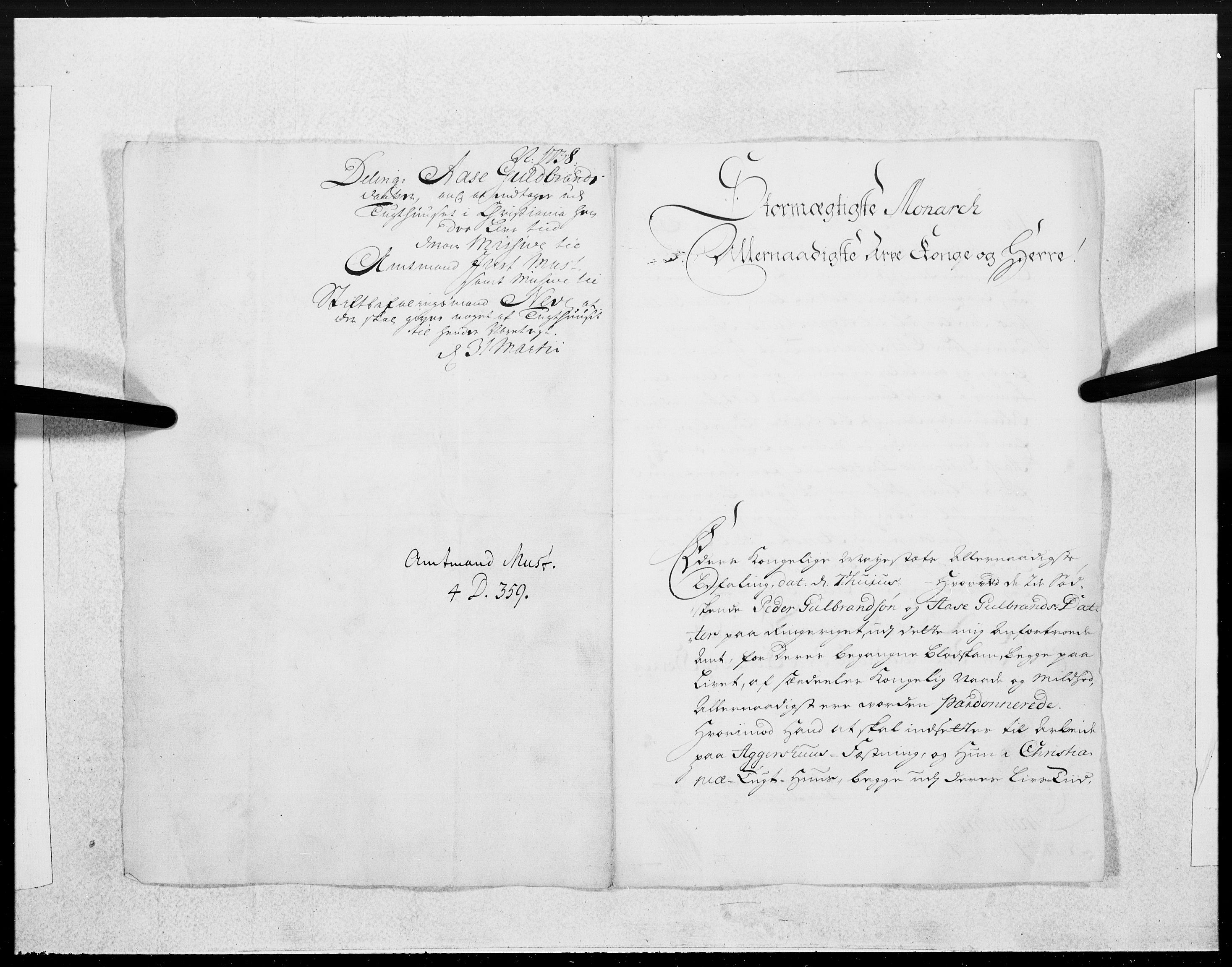 Danske Kanselli 1572-1799, AV/RA-EA-3023/F/Fc/Fcc/Fcca/L0127: Norske innlegg 1572-1799, 1738, s. 130