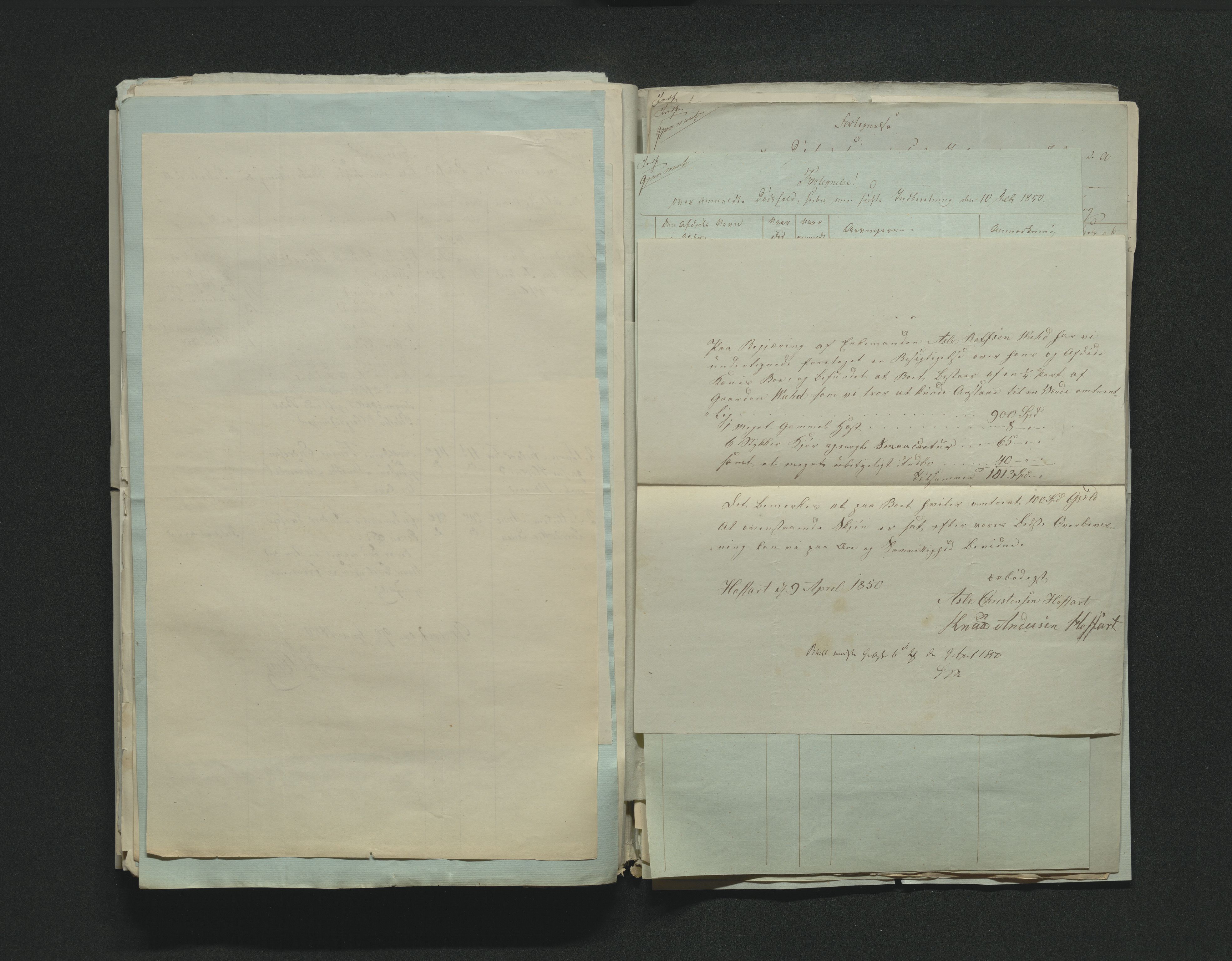 Eiker, Modum og Sigdal sorenskriveri, AV/SAKO-A-123/H/Ha/Hab/L0008: Dødsfallsmeldinger, 1850-1853