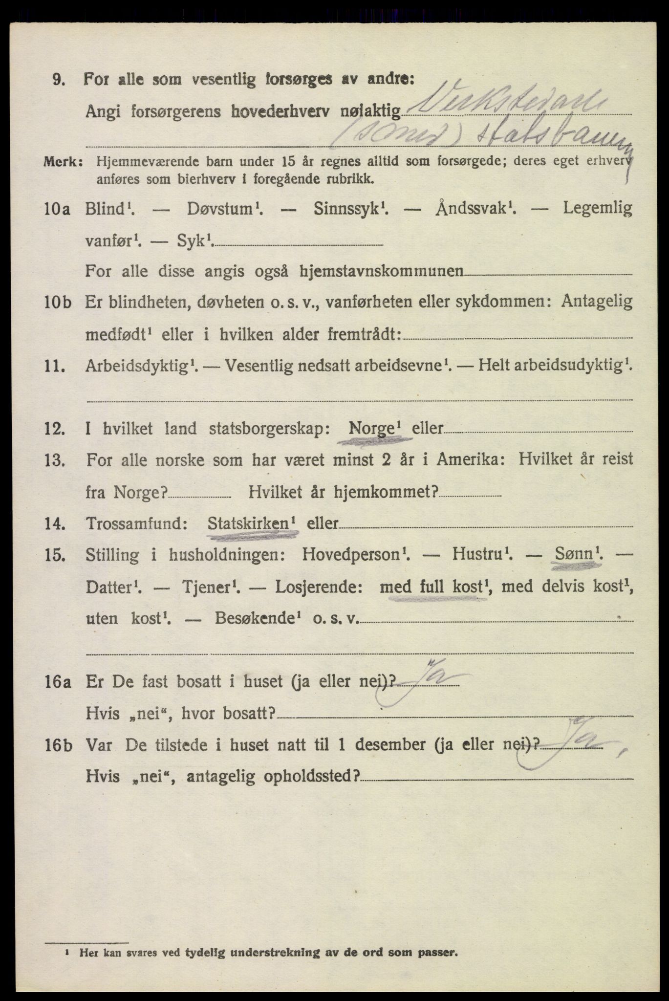 SAH, Folketelling 1920 for 0417 Stange herred, 1920, s. 4426