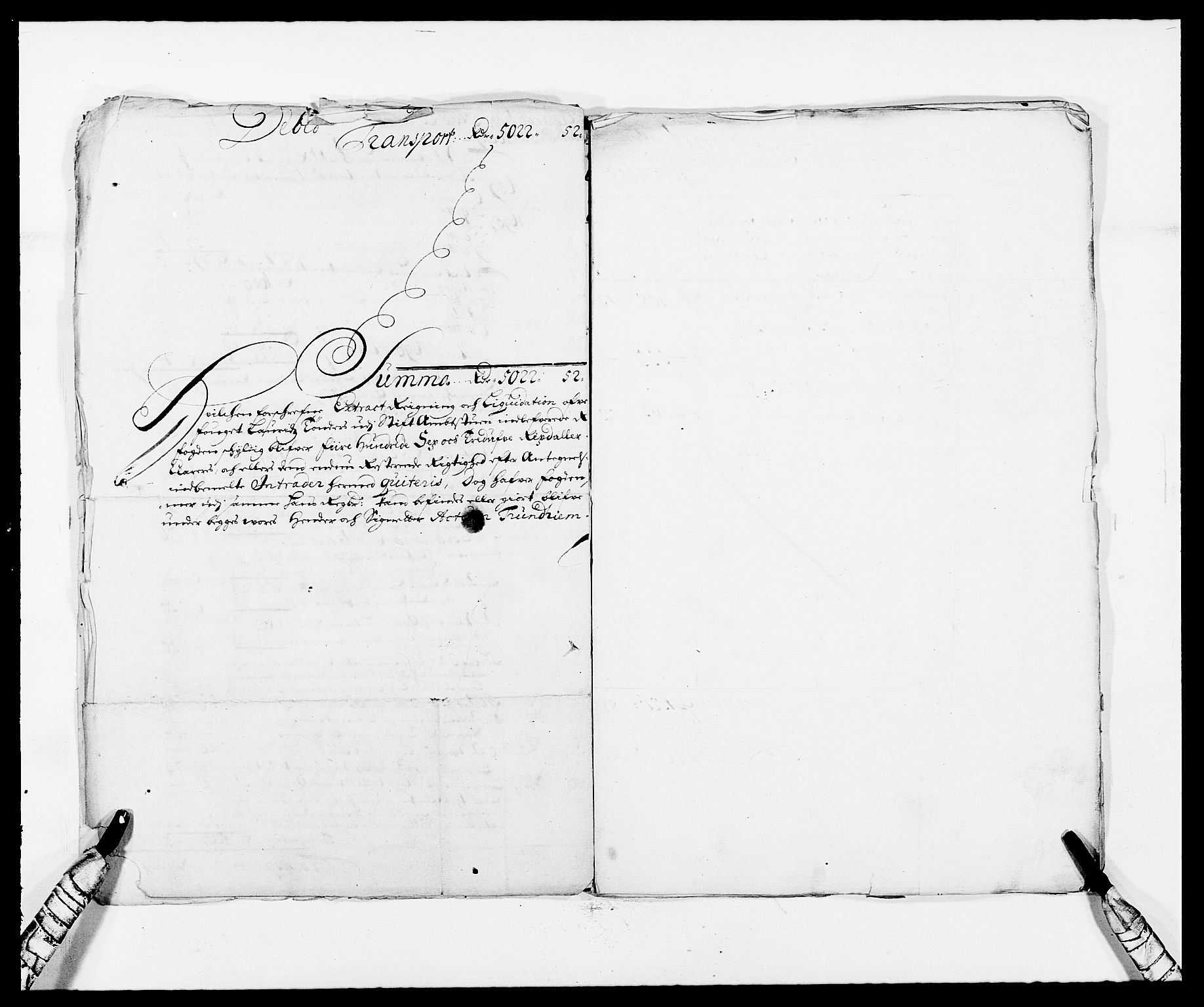 Rentekammeret inntil 1814, Reviderte regnskaper, Fogderegnskap, AV/RA-EA-4092/R59/L3940: Fogderegnskap Gauldal, 1689-1690, s. 5