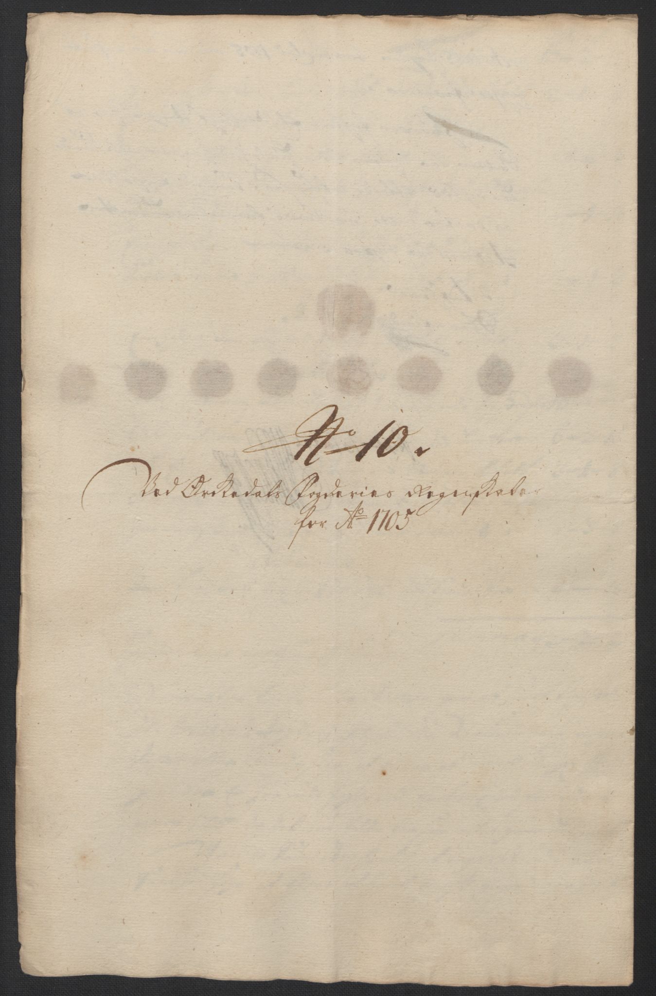 Rentekammeret inntil 1814, Reviderte regnskaper, Fogderegnskap, RA/EA-4092/R60/L3955: Fogderegnskap Orkdal og Gauldal, 1705, s. 166