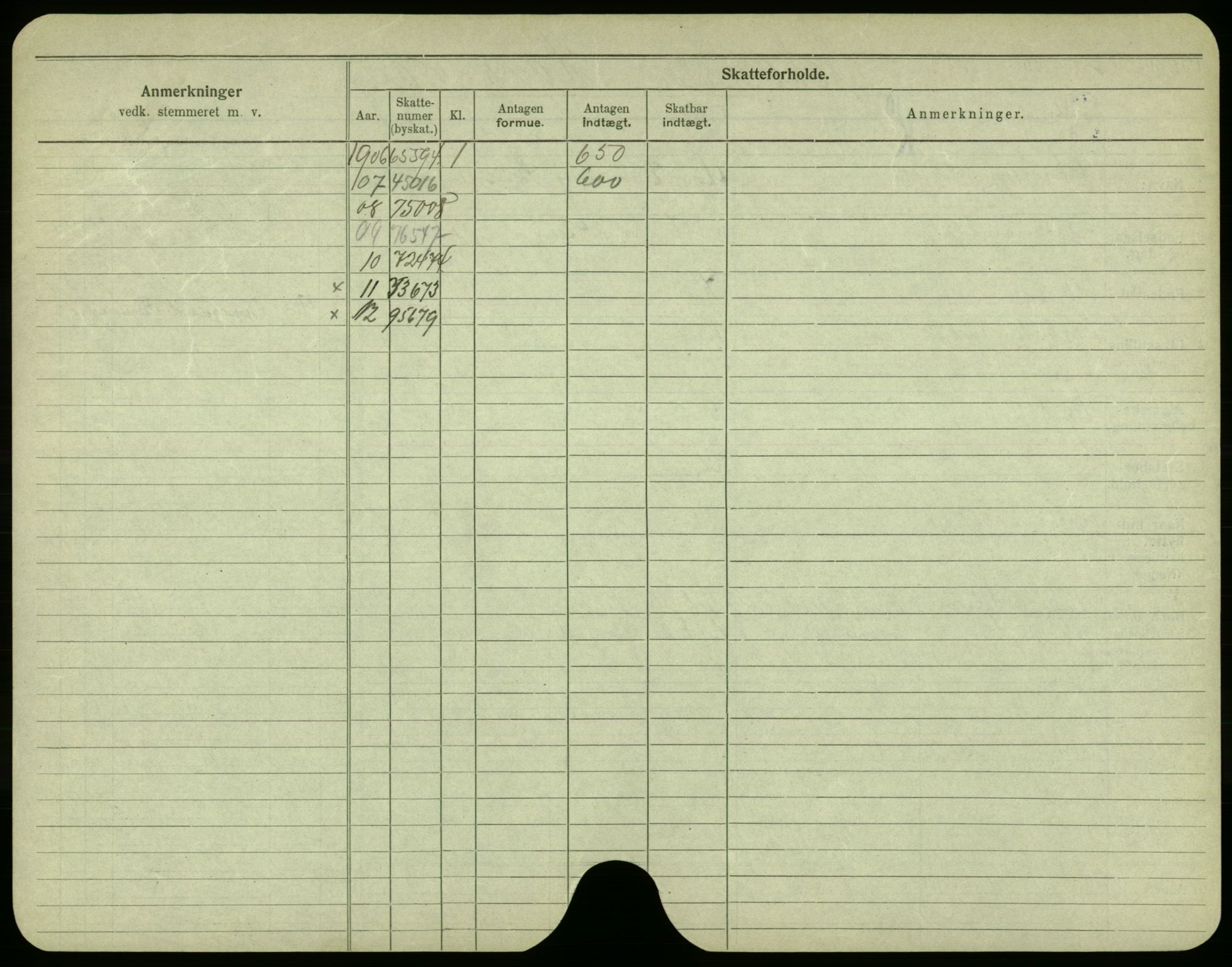 Oslo folkeregister, Registerkort, AV/SAO-A-11715/F/Fa/Fac/L0005: Menn, 1906-1914, s. 526b