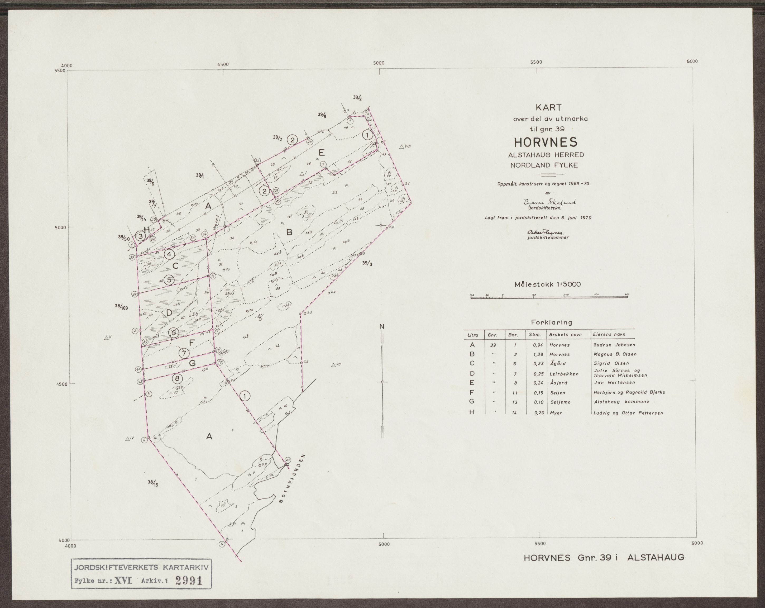 Jordskifteverkets kartarkiv, RA/S-3929/T, 1859-1988, s. 3903