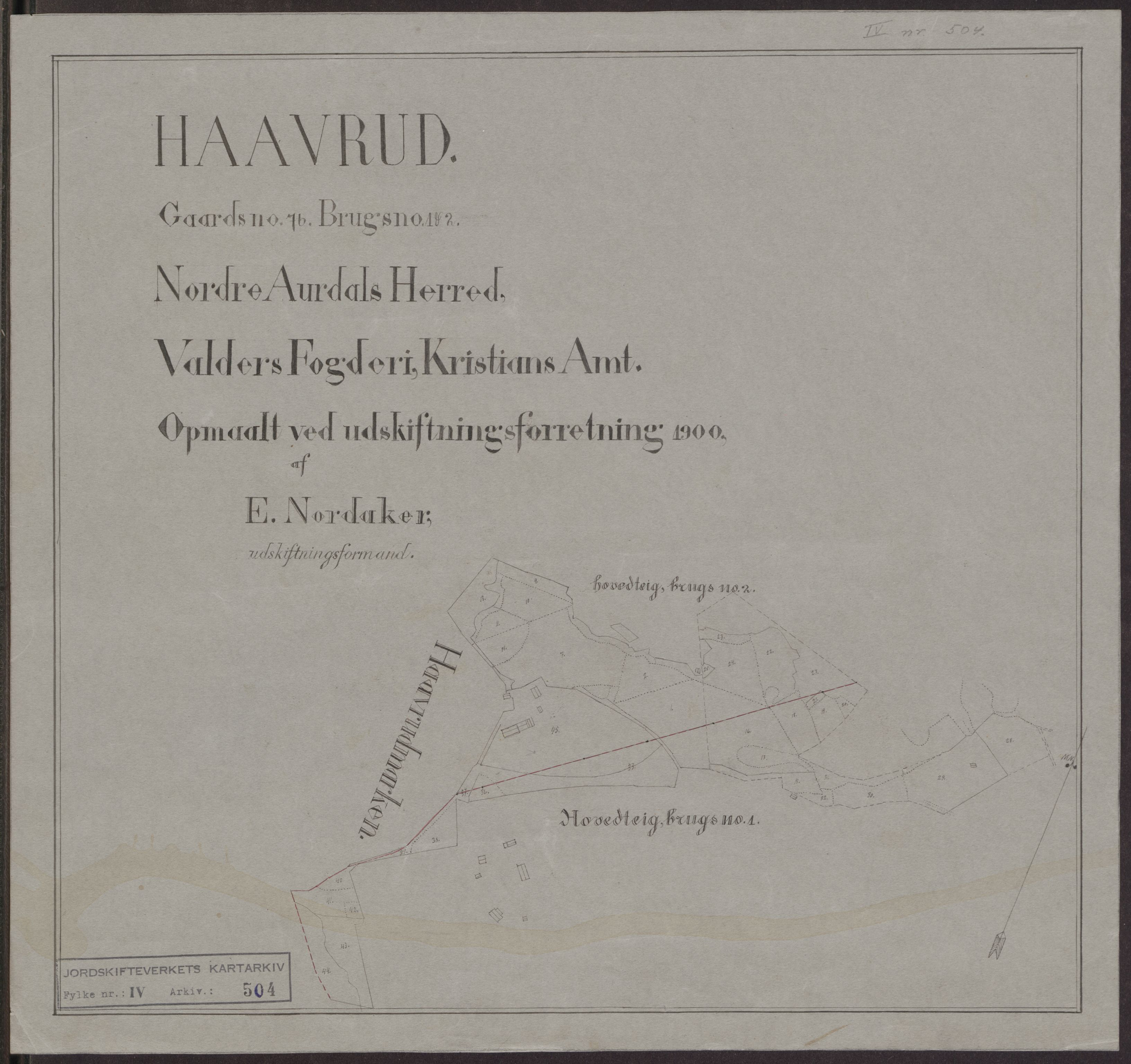 Jordskifteverkets kartarkiv, RA/S-3929/T, 1859-1988, s. 603