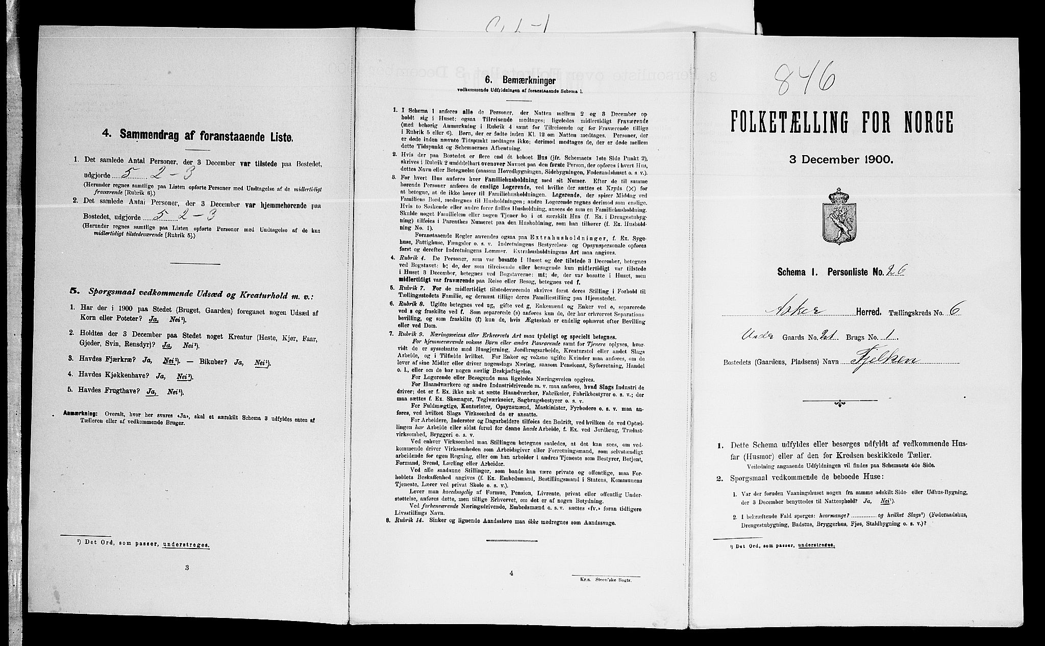 SAO, Folketelling 1900 for 0220 Asker herred, 1900, s. 369