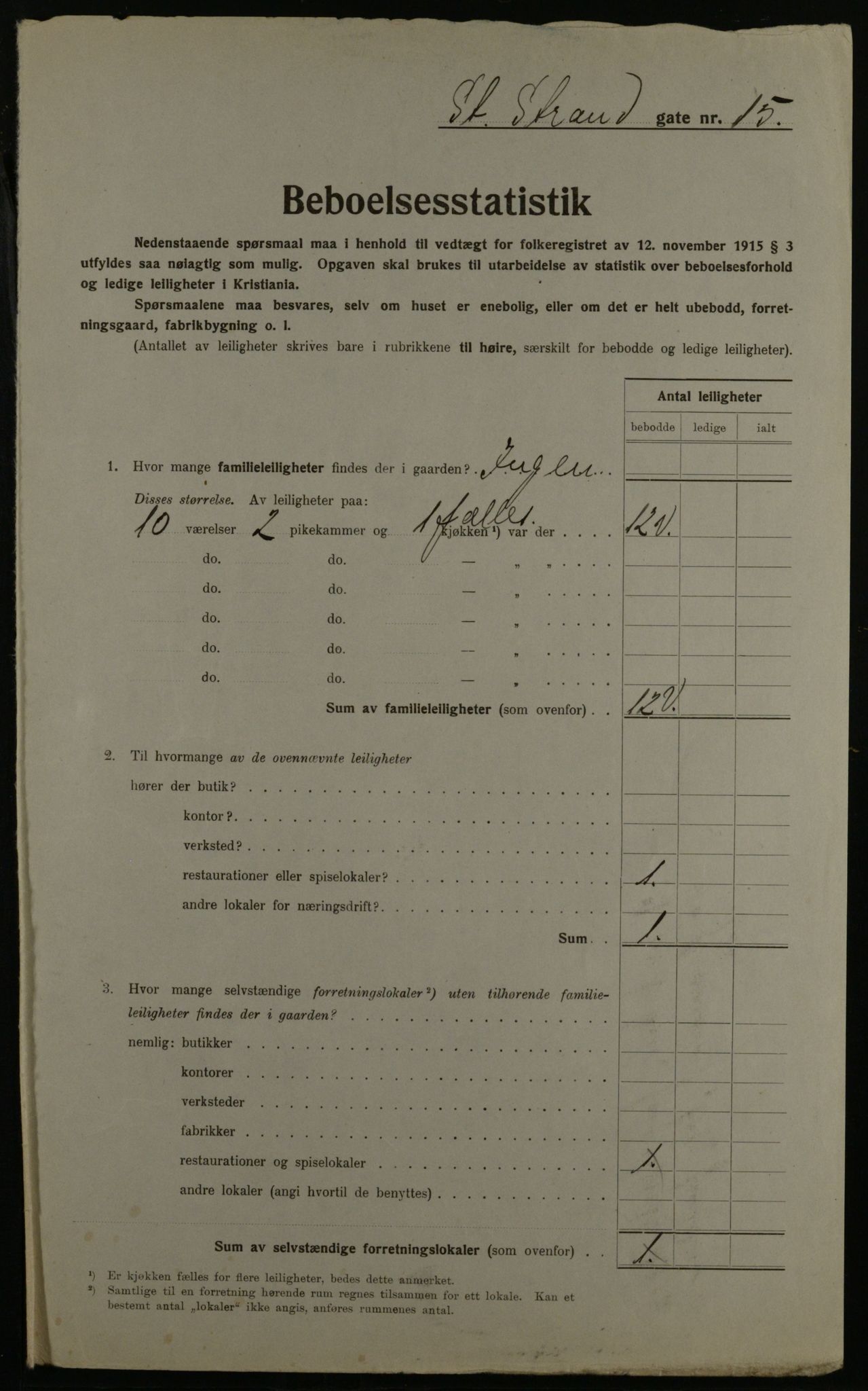 OBA, Kommunal folketelling 1.12.1923 for Kristiania, 1923, s. 29978