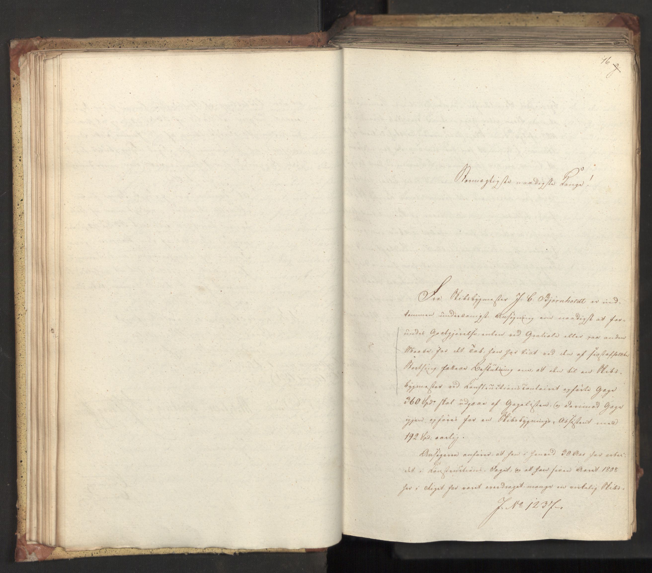 Statsrådsavdelingen i Stockholm, AV/RA-S-1003/D/Da/L0071: Regjeringsinnstillinger nr. 1222-1364, 1831, s. 38