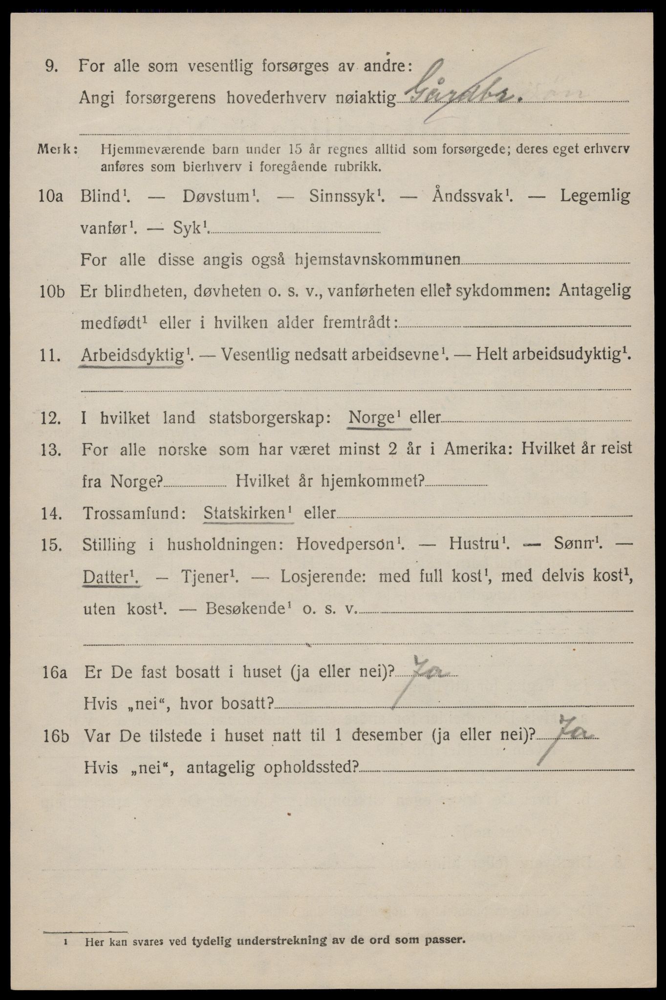 SAST, Folketelling 1920 for 1124 Håland herred, 1920, s. 8780