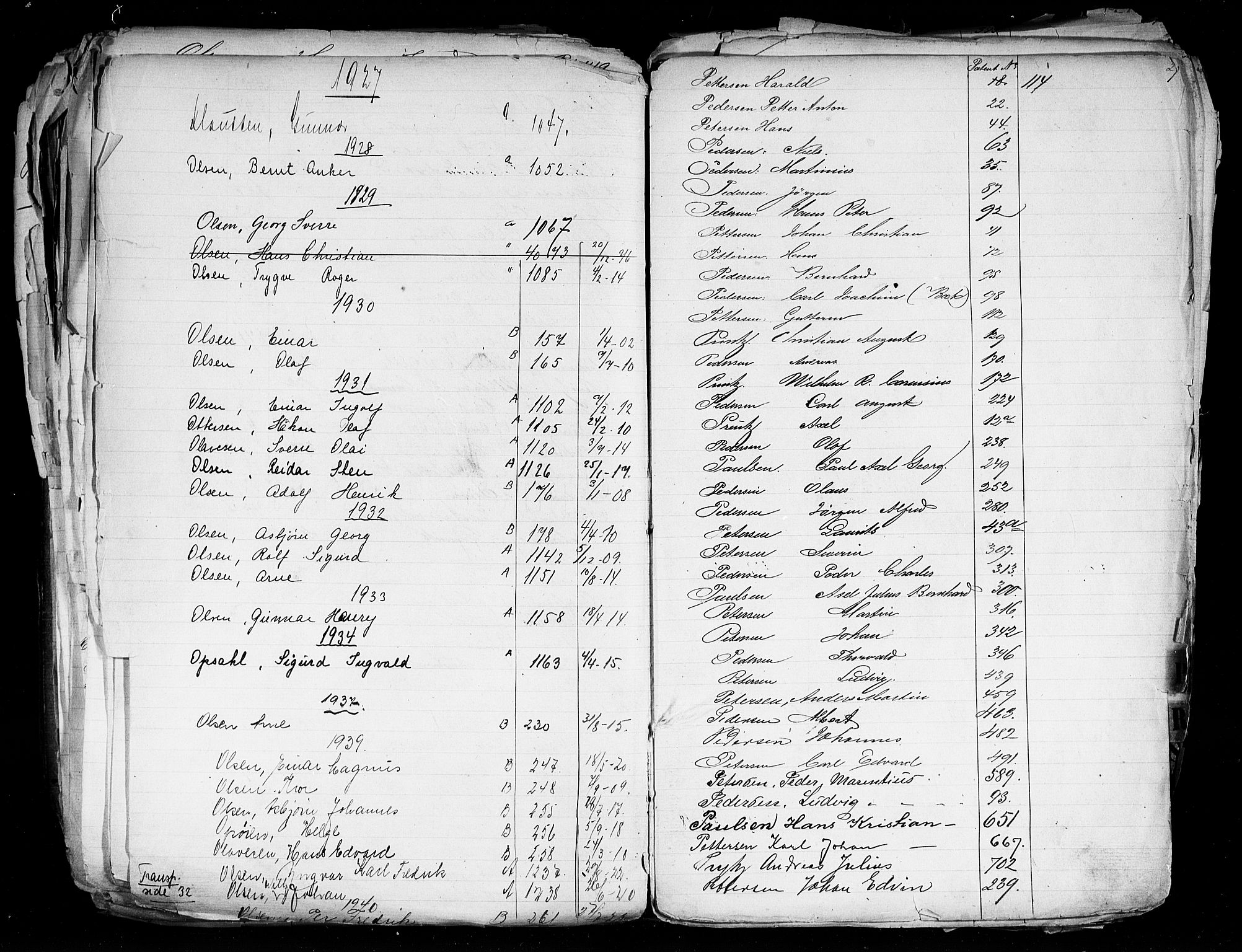 Sarpsborg mønstringskontor, AV/SAO-A-10569c/F/Fa/L0002: Register til hovedrullen, 1860, s. 30