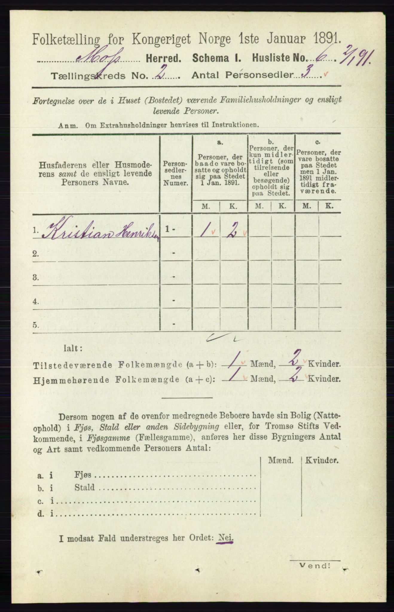 RA, Folketelling 1891 for 0194 Moss herred, 1891, s. 814