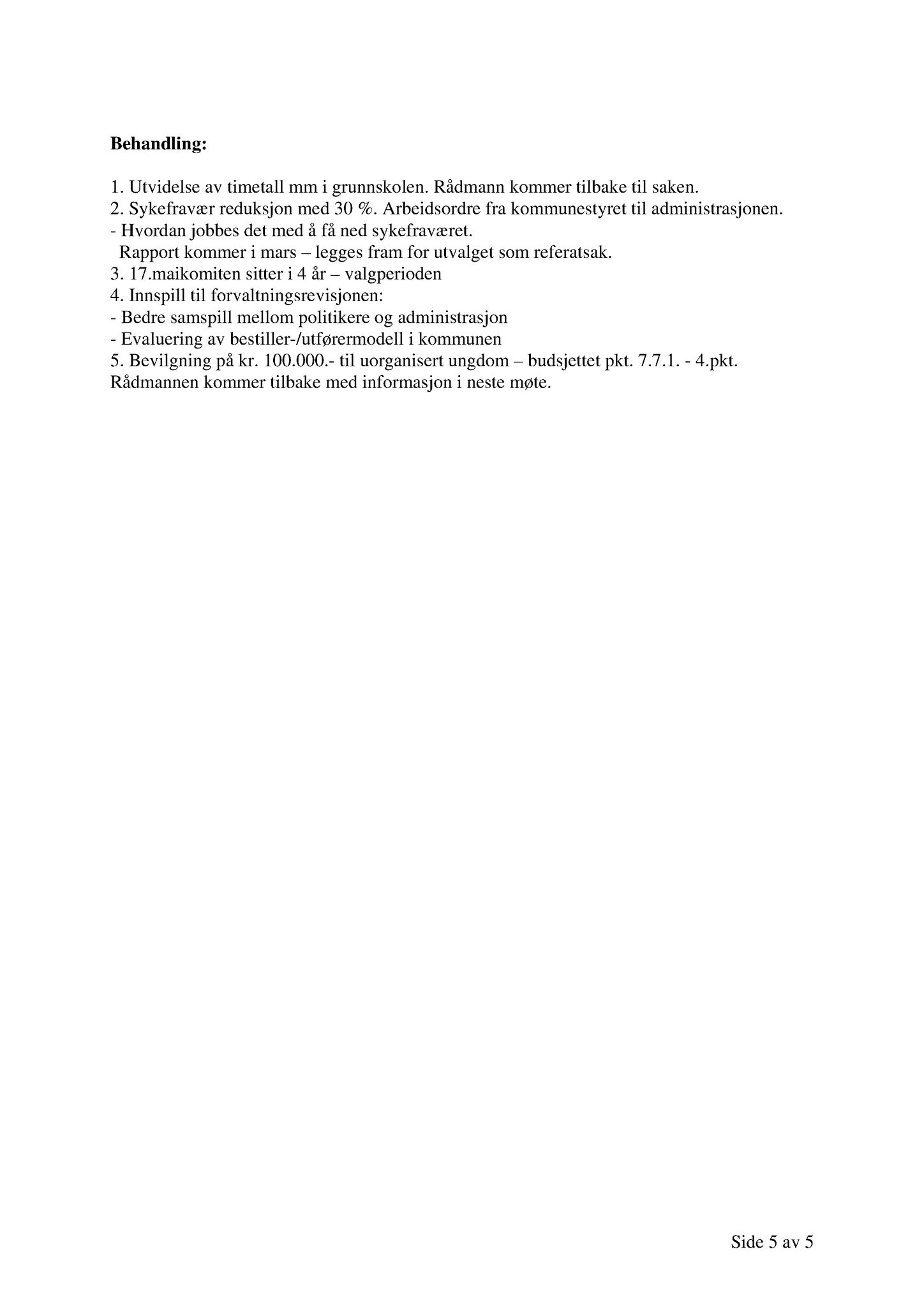 Klæbu Kommune, TRKO/KK/14-UTY/L003: Utvalg for tjenesteyting - Møtedokumenter, 2010, s. 17