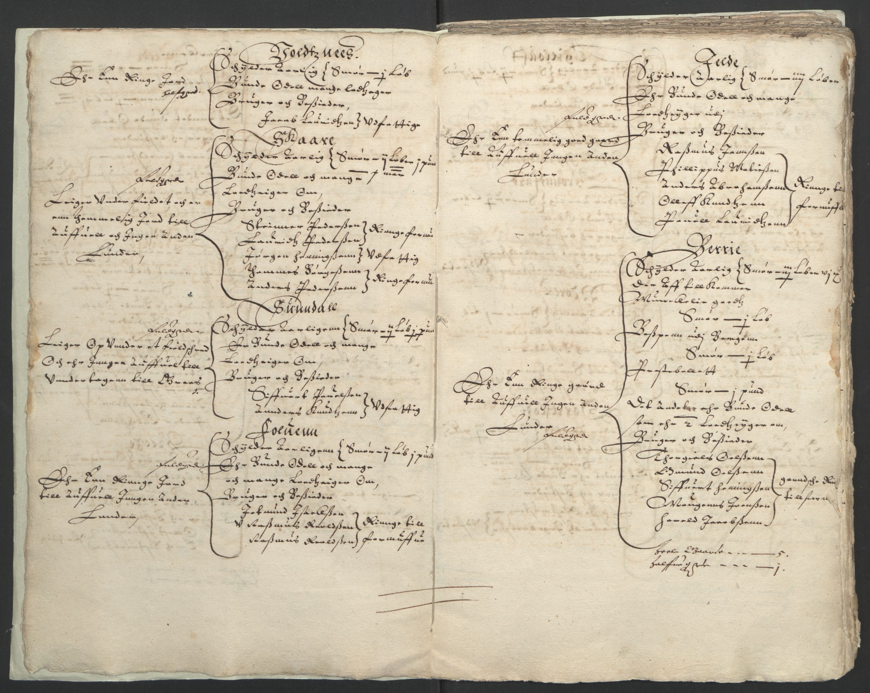 Stattholderembetet 1572-1771, RA/EA-2870/Ek/L0005/0001: Jordebøker til utlikning av garnisonsskatt 1624-1626: / Jordebøker for Bergenhus len (forts.), 1626, s. 38