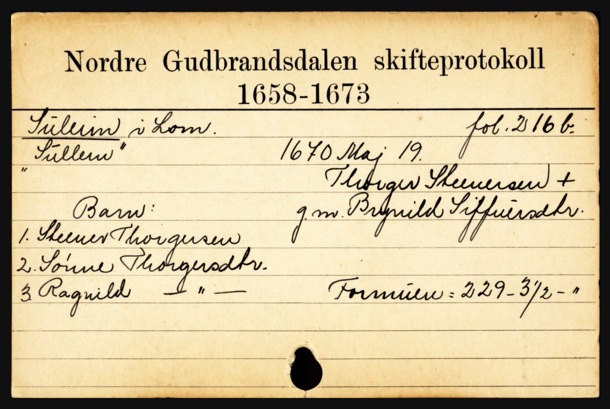 Nord-Gudbrandsdal tingrett, SAH/TING-002/J, 1658-1900, s. 13267