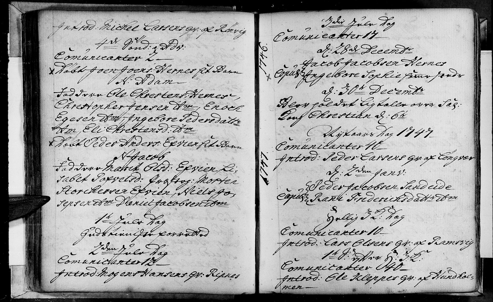 Ministerialprotokoller, klokkerbøker og fødselsregistre - Nordland, SAT/A-1459/801/L0002: Ministerialbok nr. 801A02, 1744-1761
