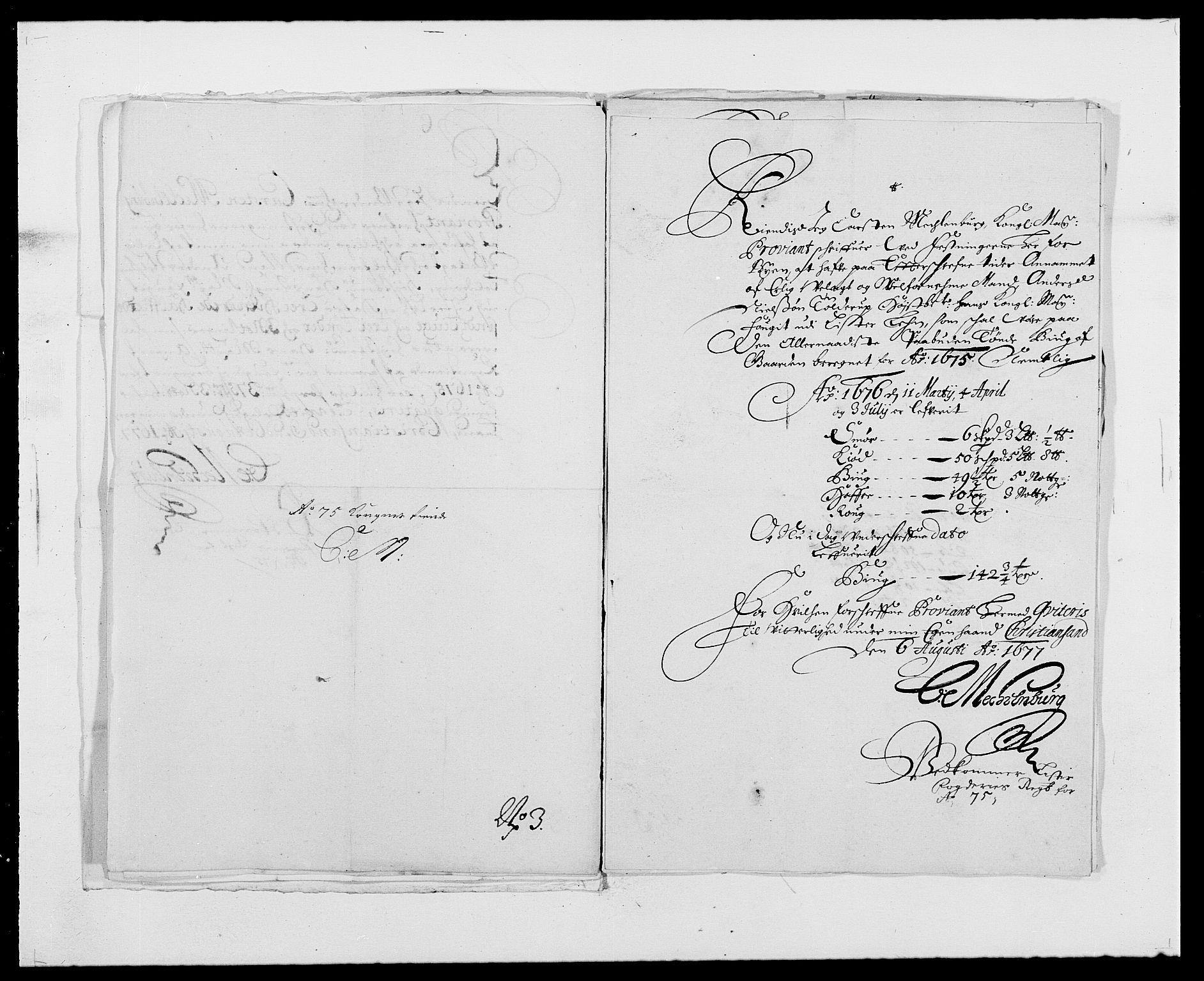 Rentekammeret inntil 1814, Reviderte regnskaper, Fogderegnskap, AV/RA-EA-4092/R41/L2529: Fogderegnskap Lista, 1675-1676, s. 102