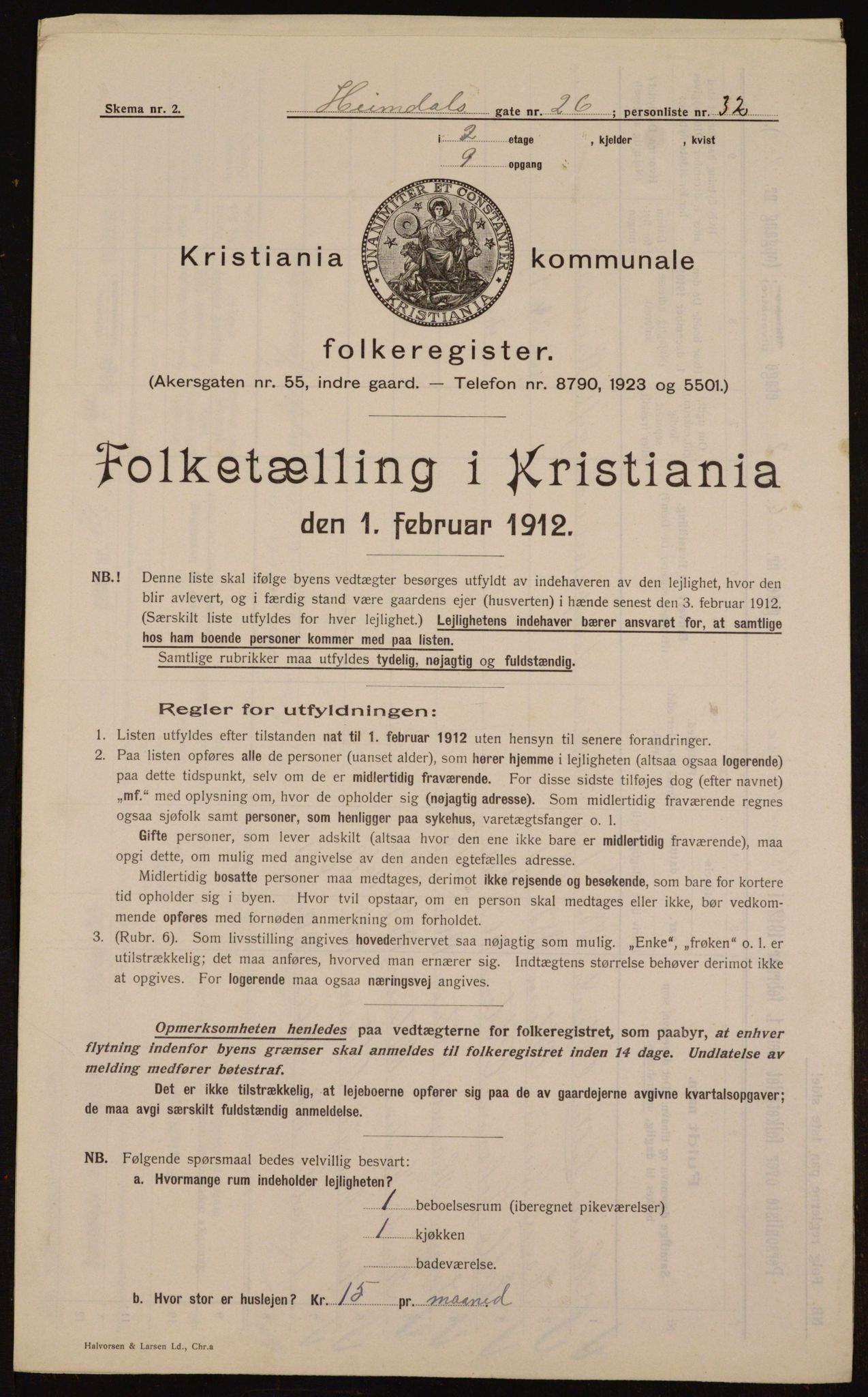 OBA, Kommunal folketelling 1.2.1912 for Kristiania, 1912, s. 37280