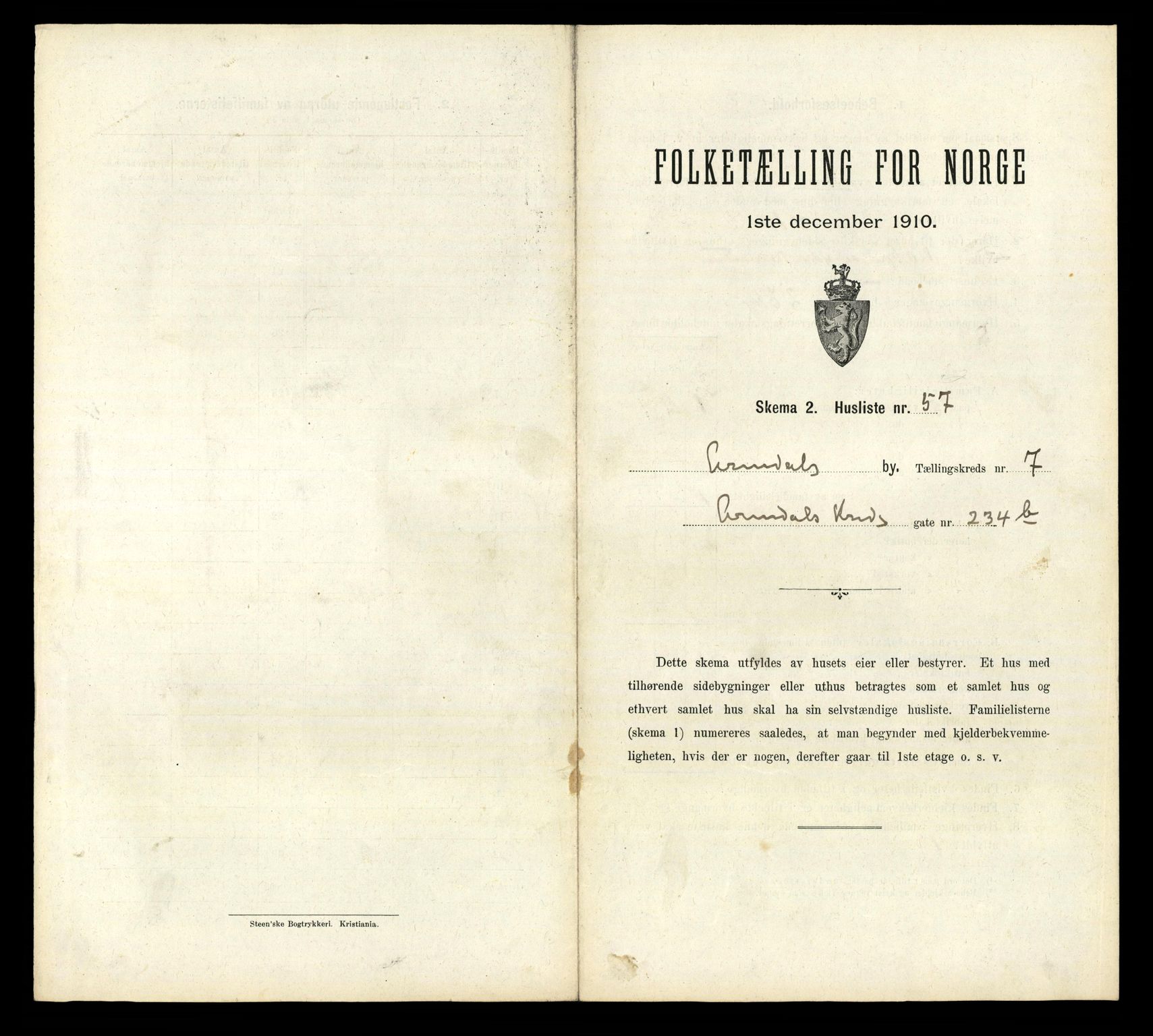 RA, Folketelling 1910 for 0903 Arendal kjøpstad, 1910, s. 2525