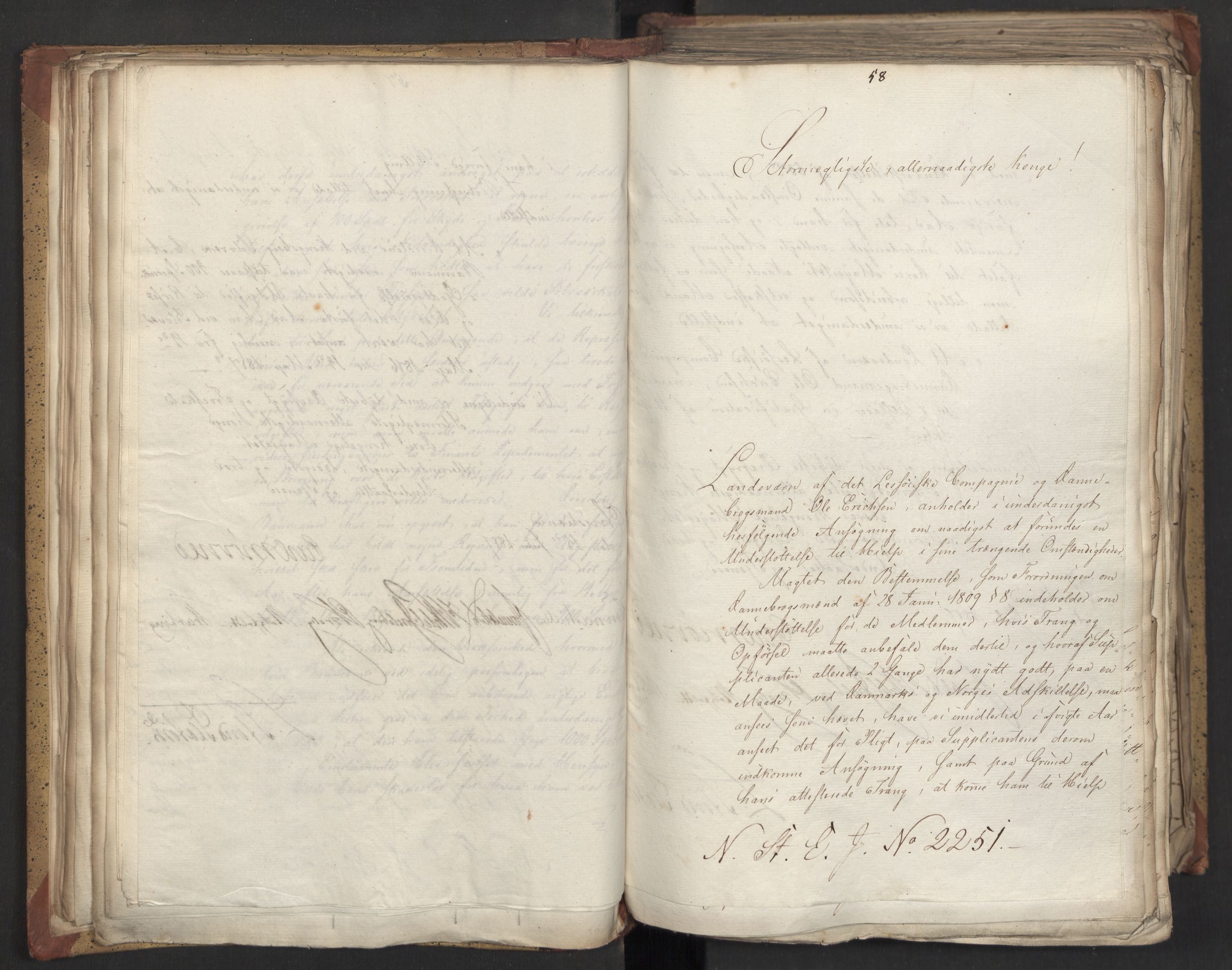 Statsrådsavdelingen i Stockholm, RA/S-1003/D/Da/L0010: Regjeringsinnstillinger nr. 2219-2392, 1817, s. 82