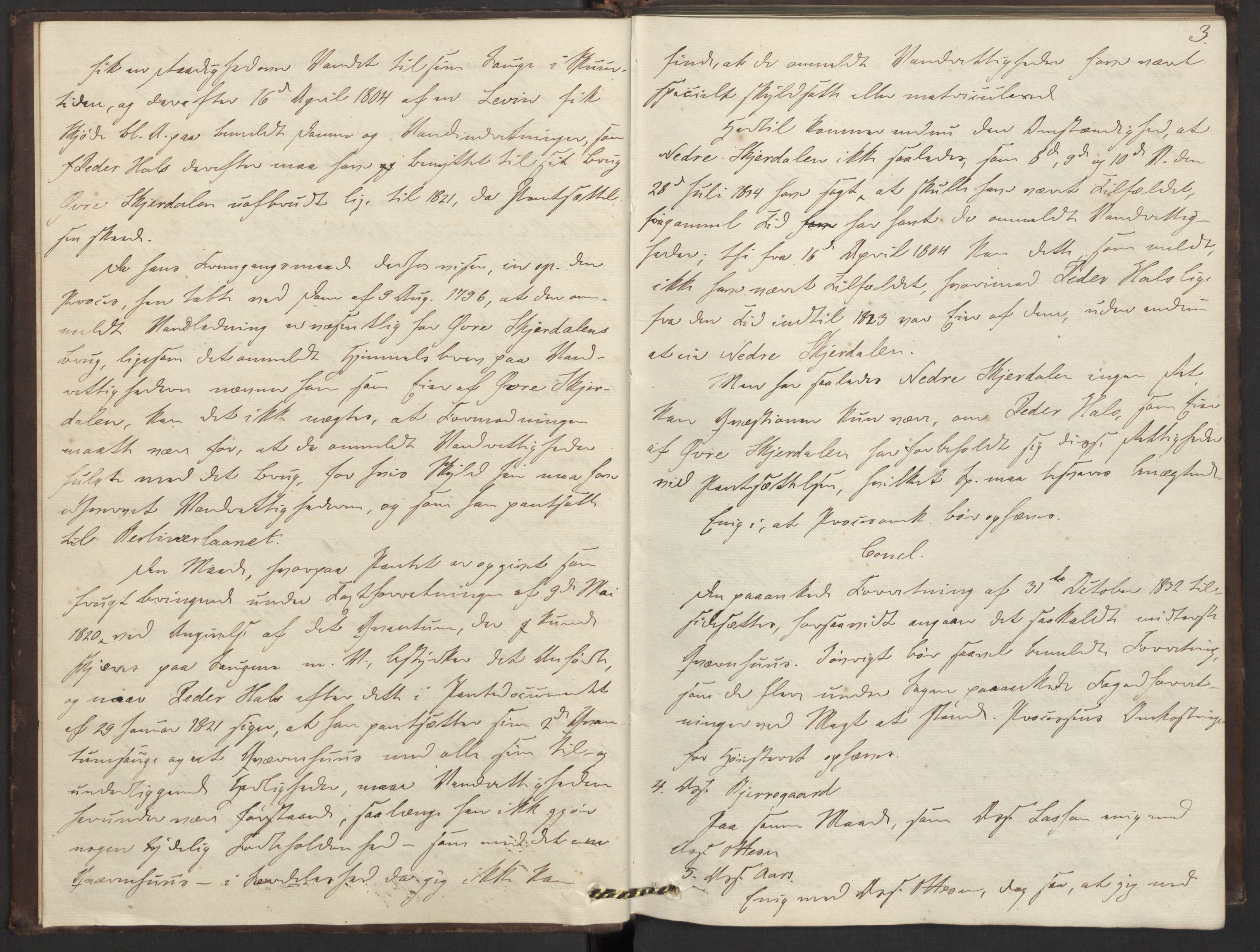 Høyesterett, AV/RA-S-1002/E/Eb/Eba/L0032/0001: Voteringsprotokoller / Voteringsprotokoll, 1841, s. 2b-3a