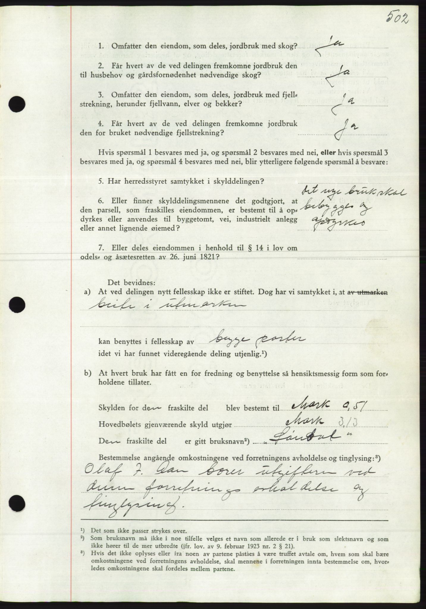 Søre Sunnmøre sorenskriveri, AV/SAT-A-4122/1/2/2C/L0067: Pantebok nr. 61, 1938-1939, Dagboknr: 496/1939