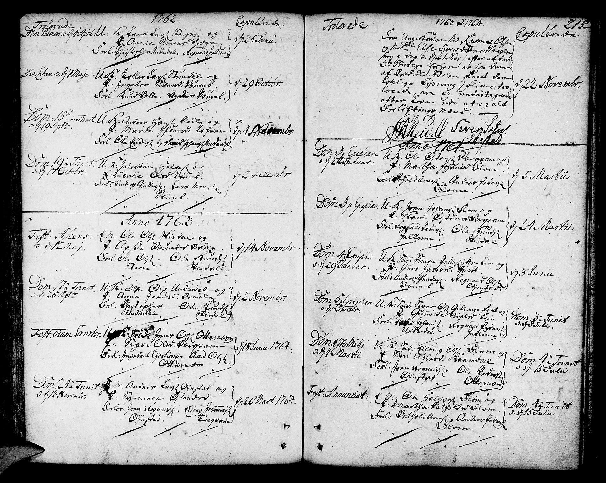 Aurland sokneprestembete, AV/SAB-A-99937/H/Ha/Haa/L0004: Ministerialbok nr. A 4, 1756-1801, s. 215