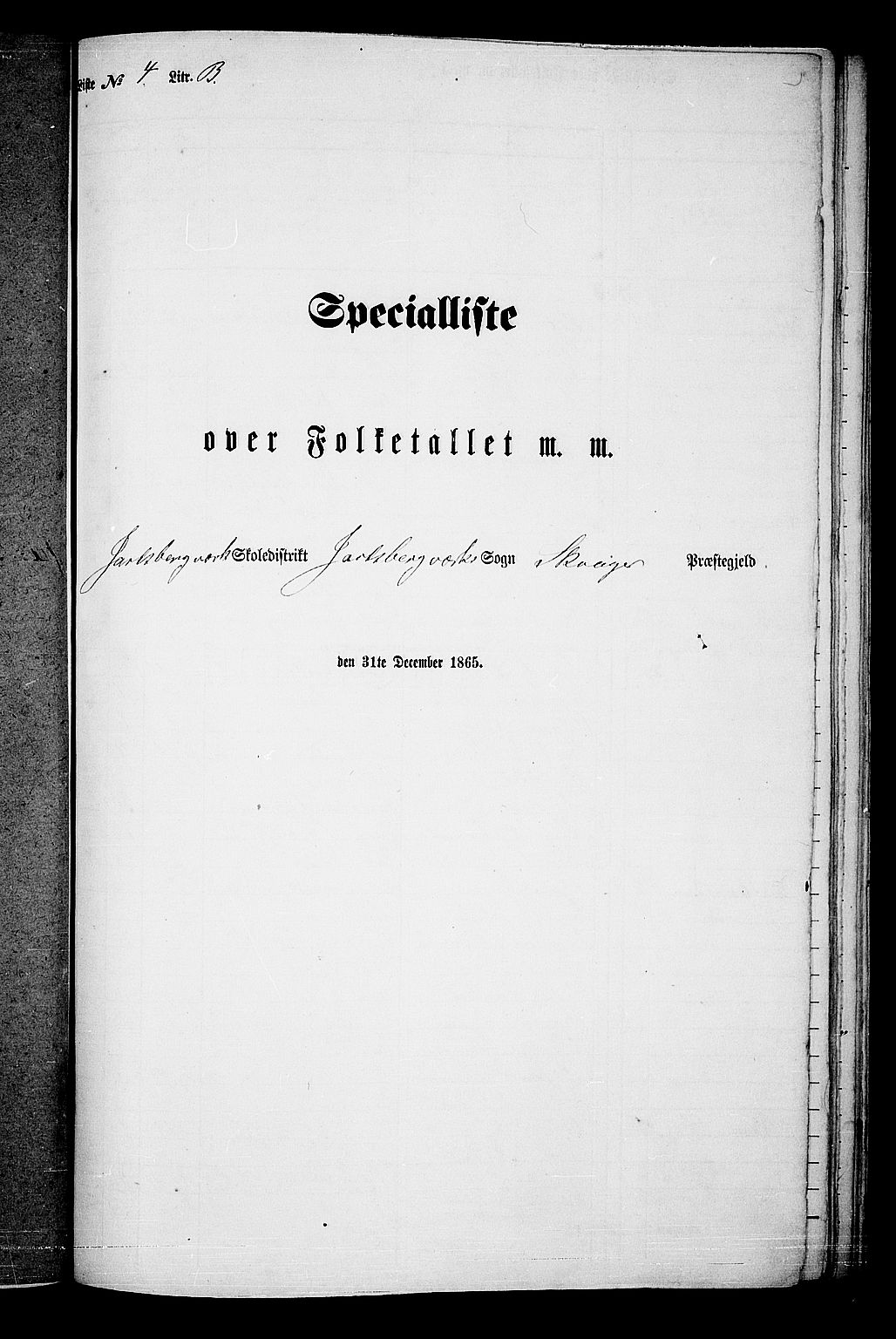 RA, Folketelling 1865 for 0712P Skoger prestegjeld, 1865, s. 107