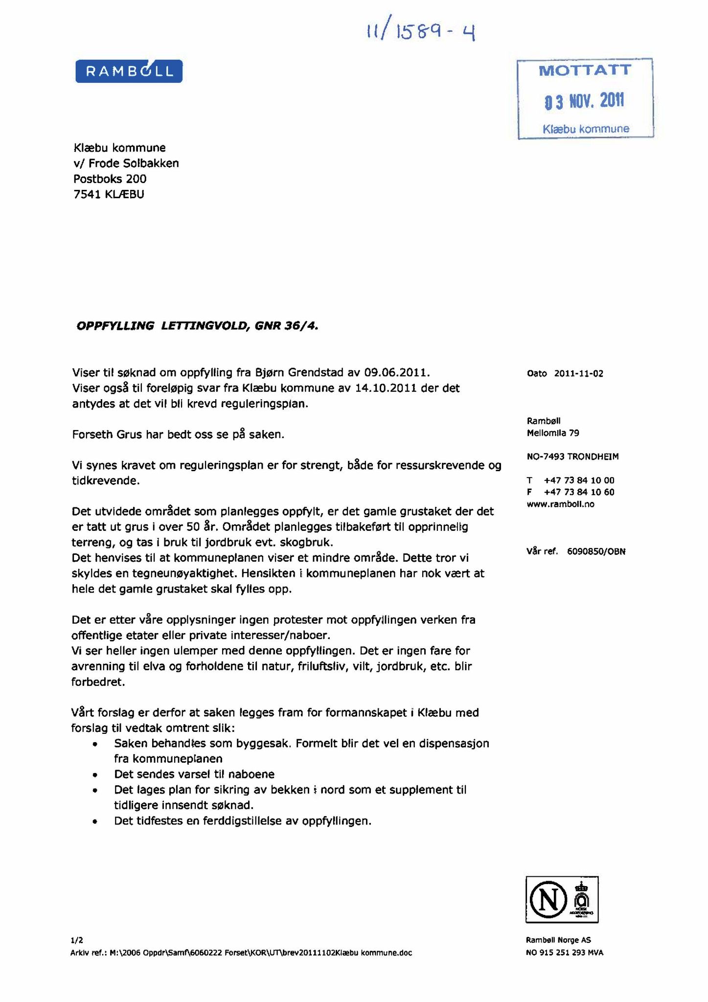 Klæbu Kommune, TRKO/KK/02-FS/L005: Formannsskapet - Møtedokumenter, 2012, s. 212