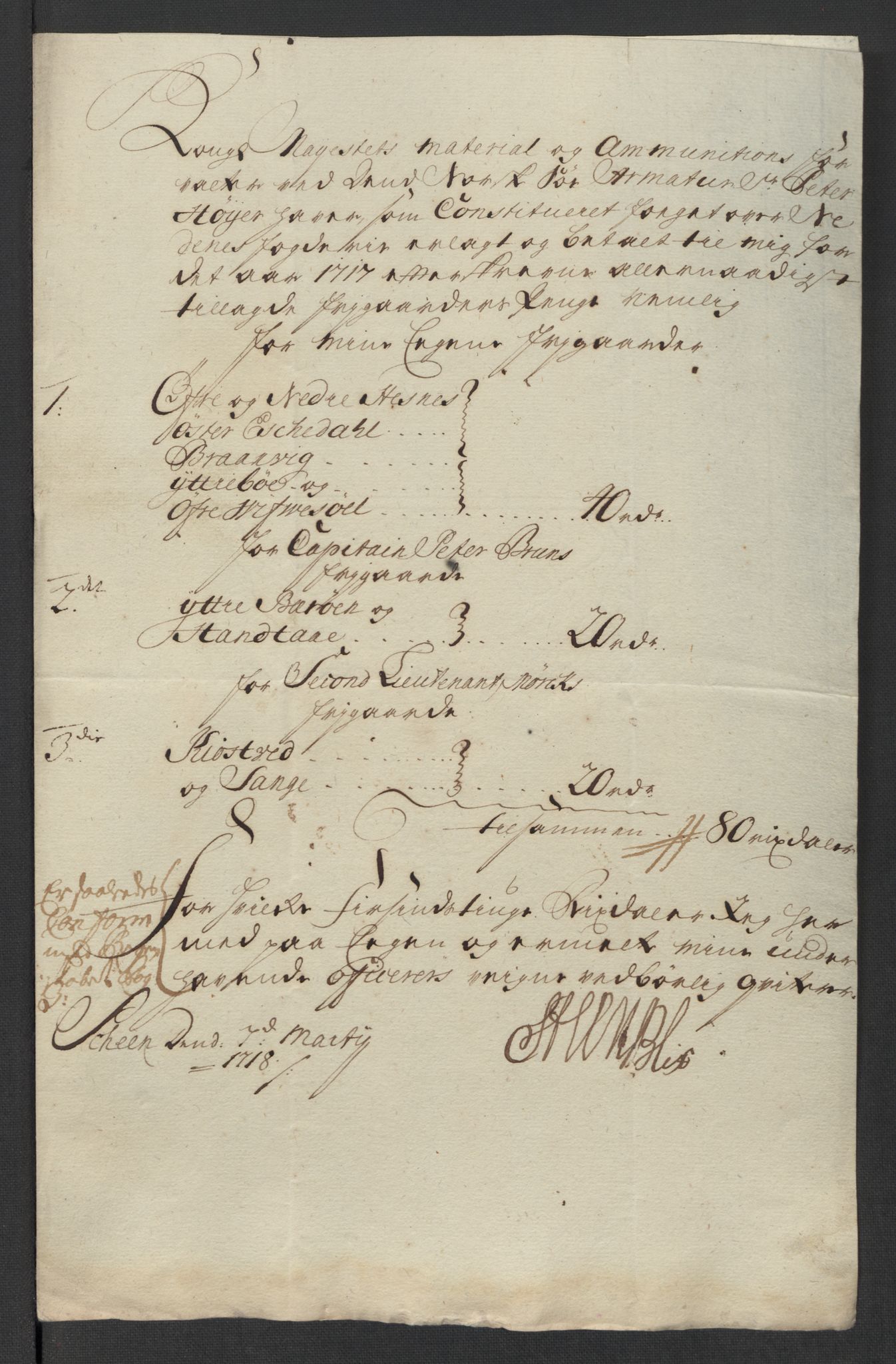 Rentekammeret inntil 1814, Reviderte regnskaper, Fogderegnskap, AV/RA-EA-4092/R39/L2326: Fogderegnskap Nedenes, 1717, s. 221