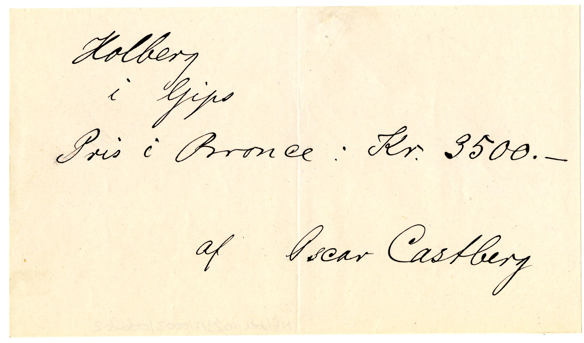 Diderik Maria Aalls brevsamling, NF/Ark-1023/F/L0002: D.M. Aalls brevsamling. B - C, 1799-1889, s. 320