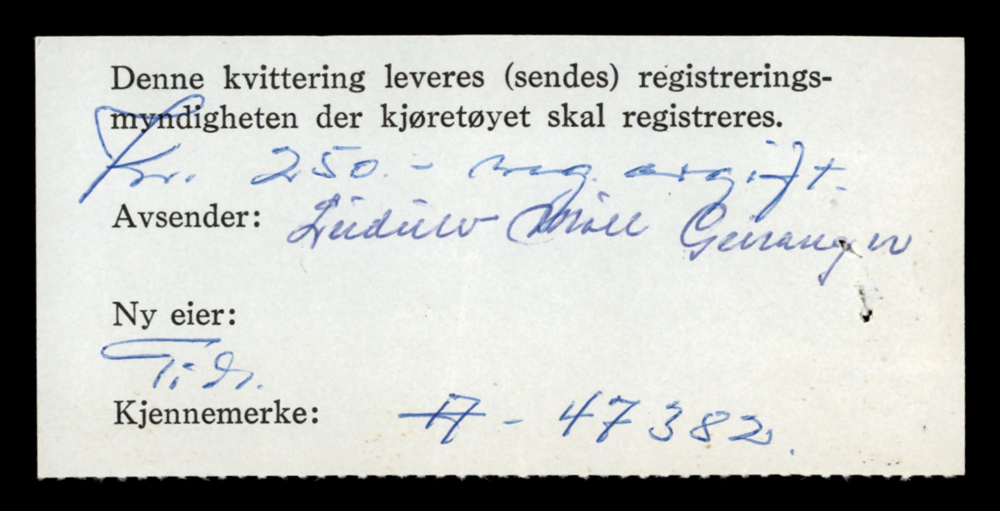Møre og Romsdal vegkontor - Ålesund trafikkstasjon, AV/SAT-A-4099/F/Fe/L0036: Registreringskort for kjøretøy T 12831 - T 13030, 1927-1998, s. 2324