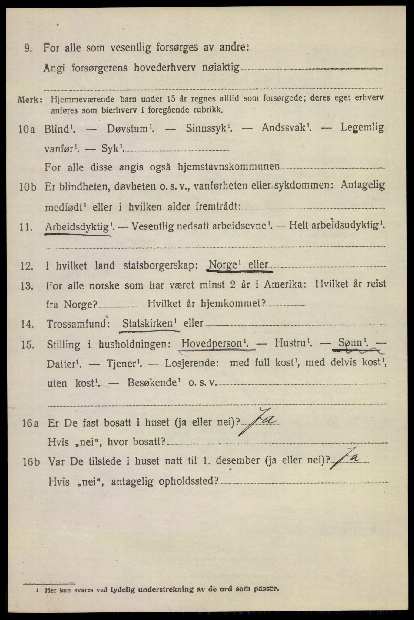 SAKO, Folketelling 1920 for 0724 Sandeherred herred, 1920, s. 9243