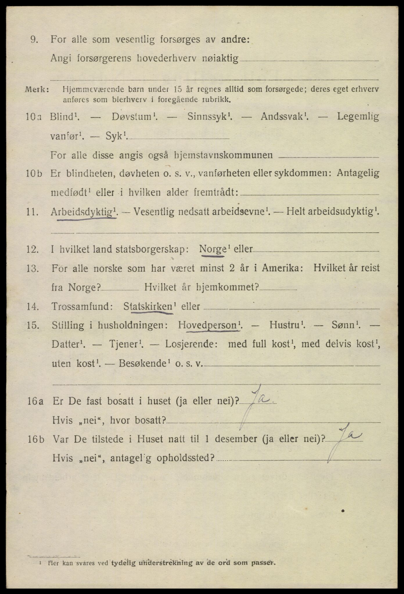 SAK, Folketelling 1920 for 1001 Kristiansand kjøpstad, 1920, s. 40146