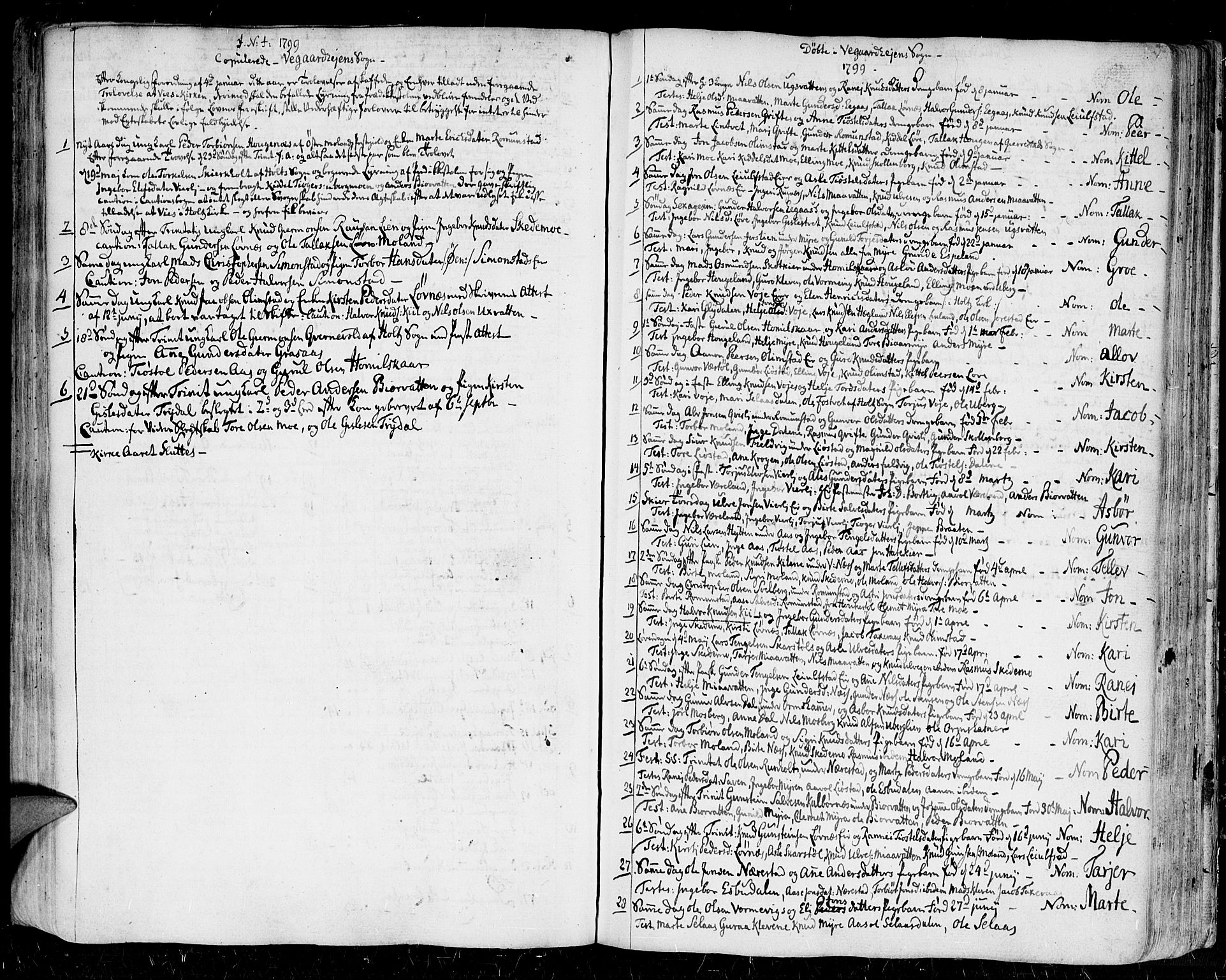 Gjerstad sokneprestkontor, AV/SAK-1111-0014/F/Fa/Faa/L0003: Ministerialbok nr. A 3, 1780-1815, s. 74