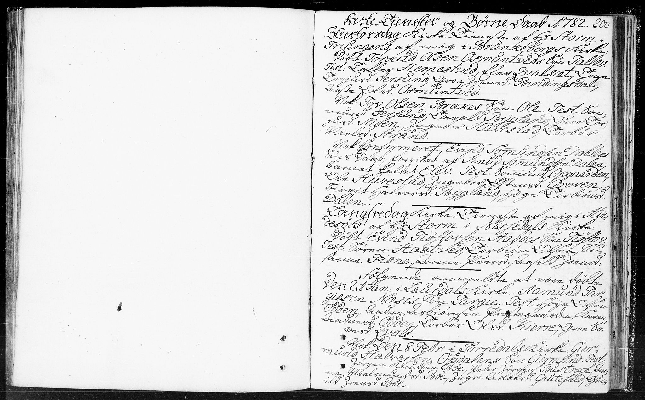 Kviteseid kirkebøker, SAKO/A-276/F/Fa/L0002: Ministerialbok nr. I 2, 1773-1786, s. 200