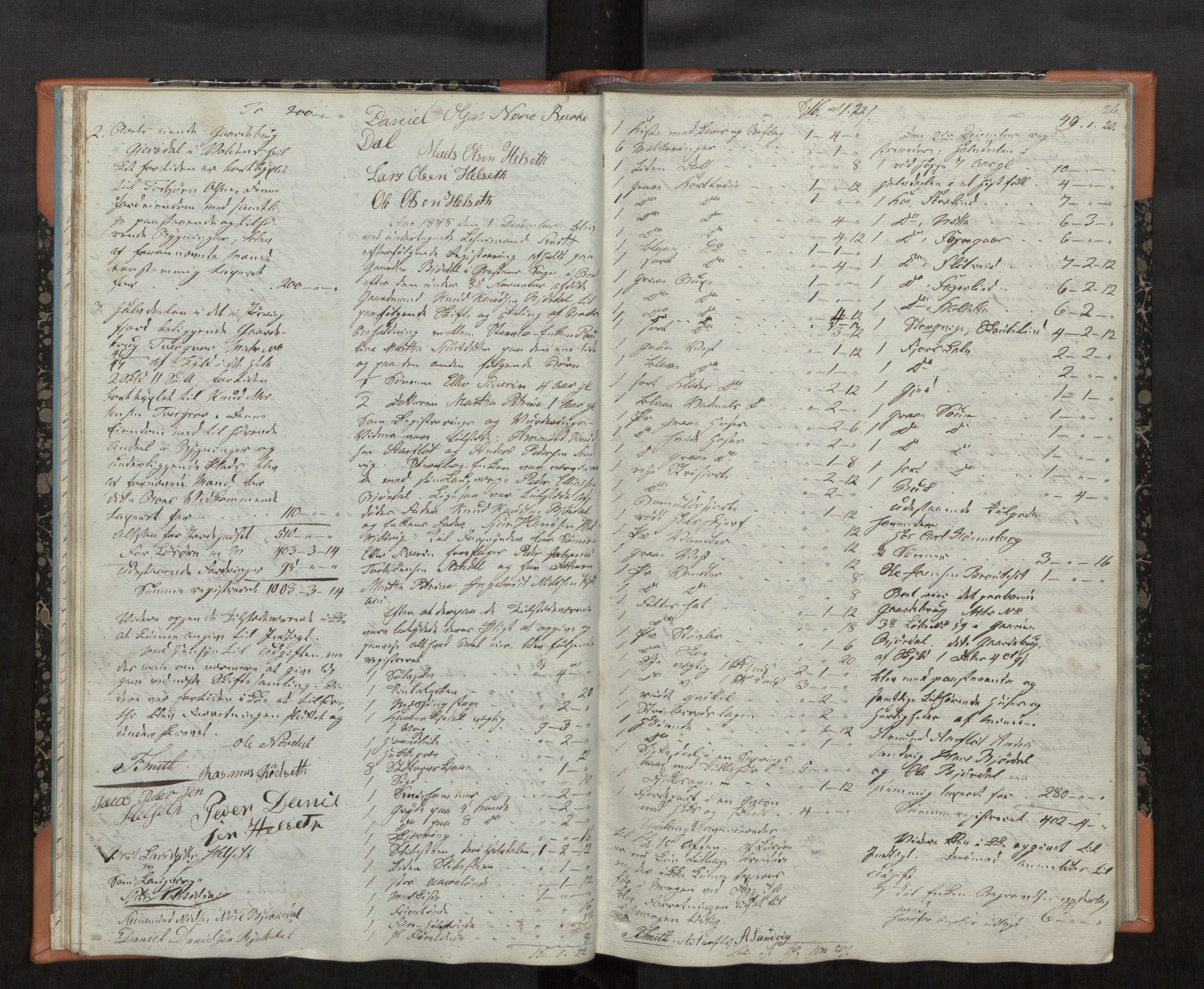 Søre Sunnmøre sorenskriveri, AV/SAT-A-4122/1/3/3C/L0001: Skifteregistreringsprotokollar, 1847-1885, s. 26