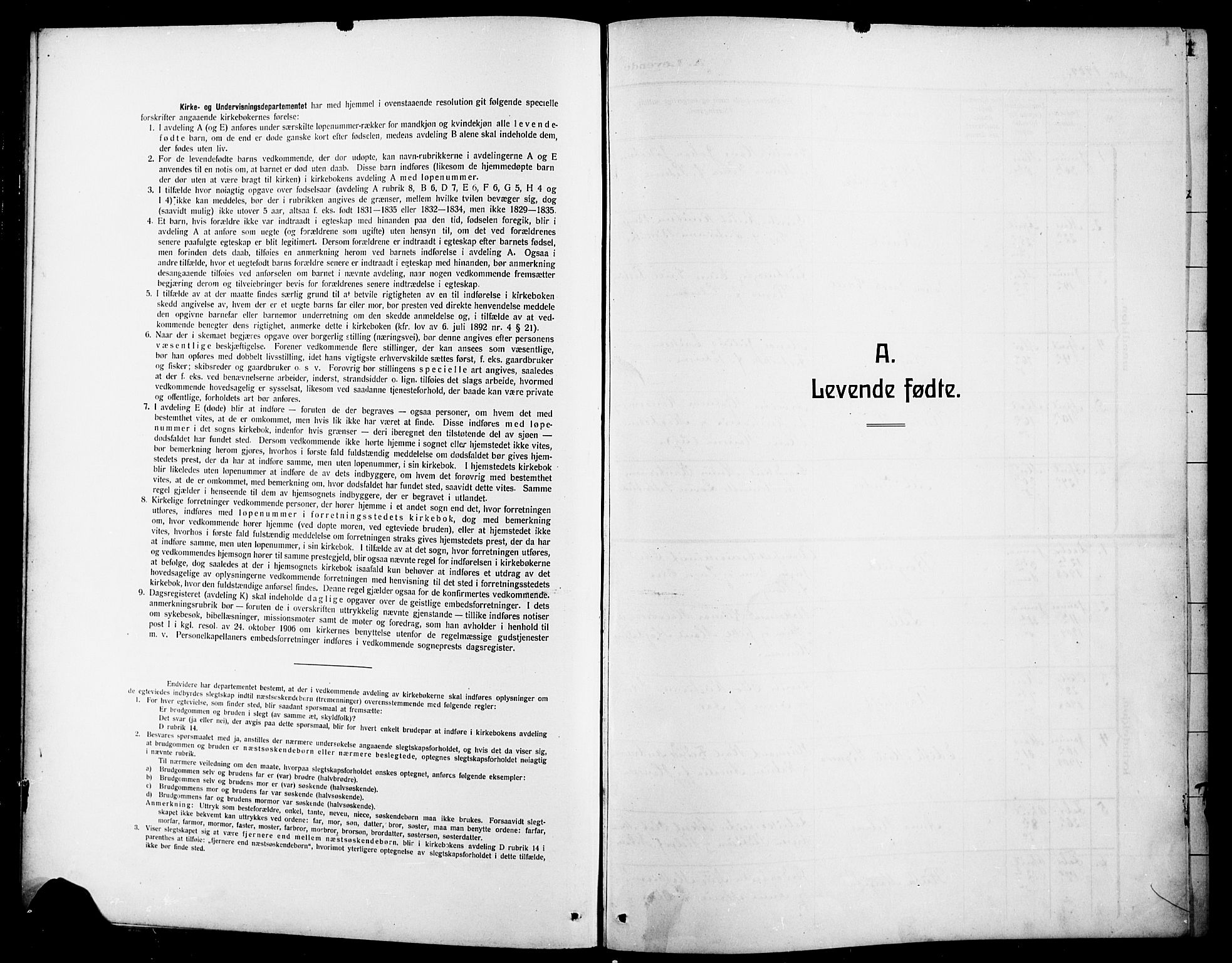 Sem kirkebøker, SAKO/A-5/G/Ga/L0007: Klokkerbok nr. I 7, 1909-1924