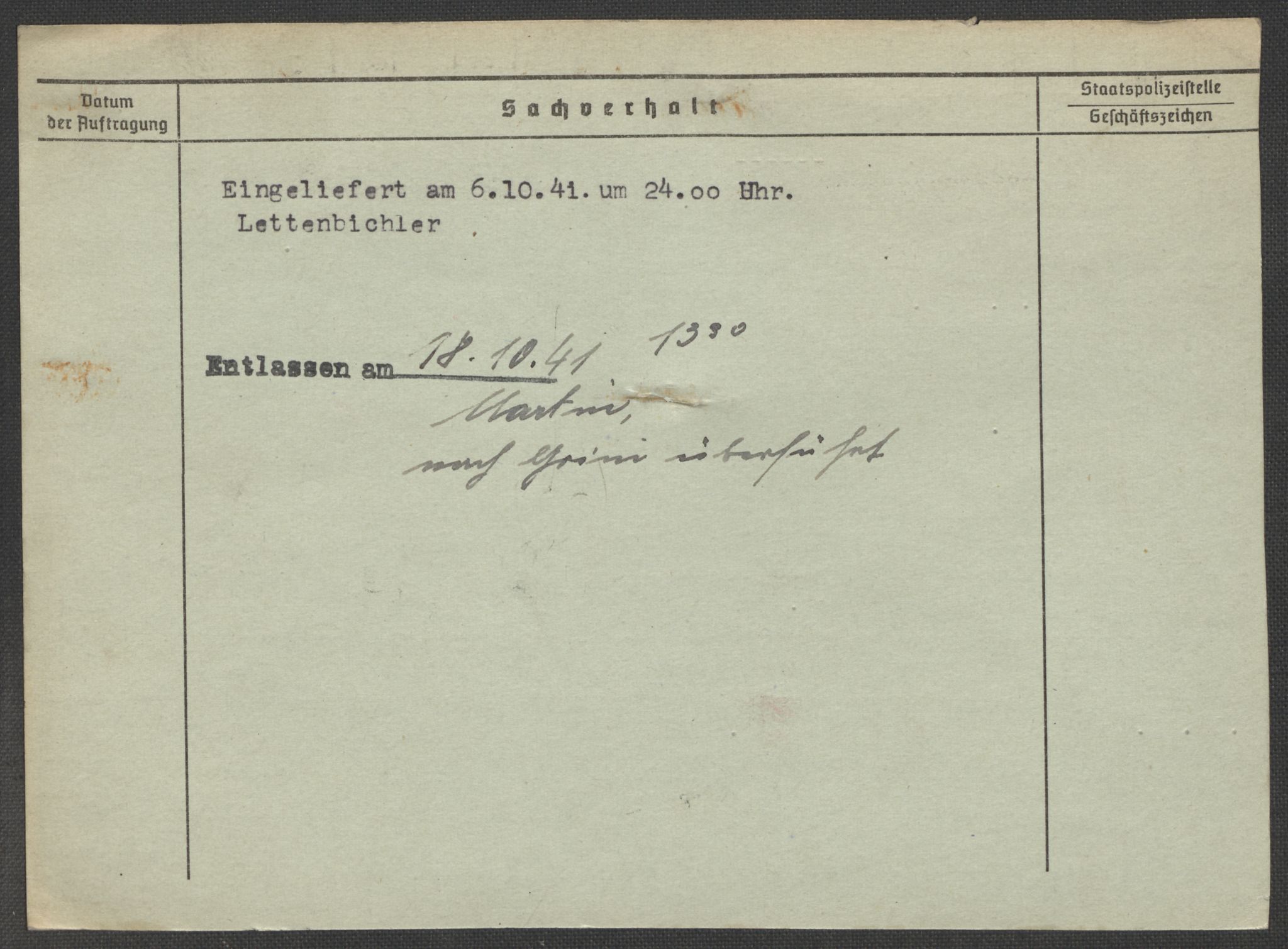 Befehlshaber der Sicherheitspolizei und des SD, AV/RA-RAFA-5969/E/Ea/Eaa/L0001: Register over norske fanger i Møllergata 19: A-Bj, 1940-1945, s. 139