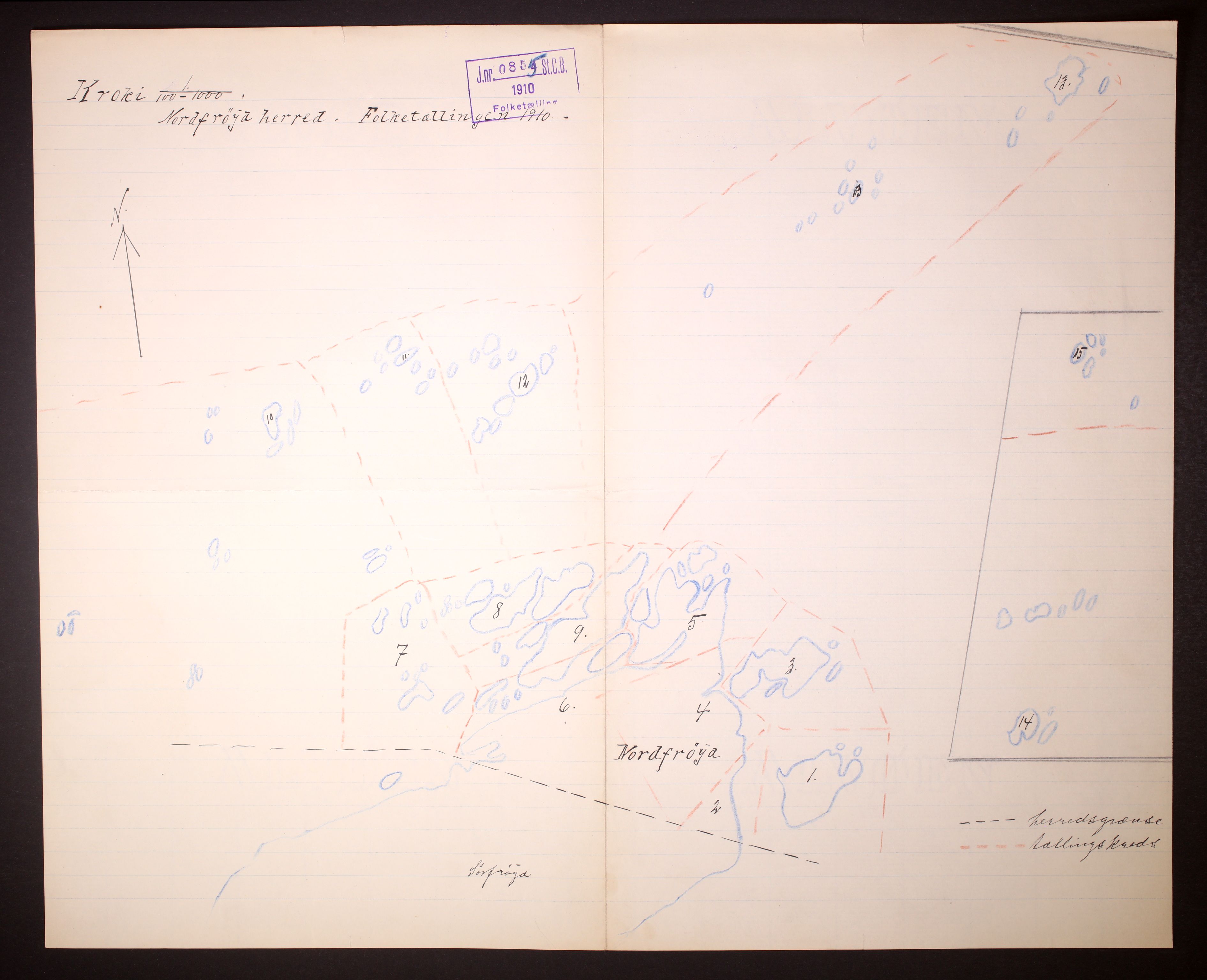 RA, Folketelling 1910 for 1620 Nord-Frøya herred, 1910, s. 49