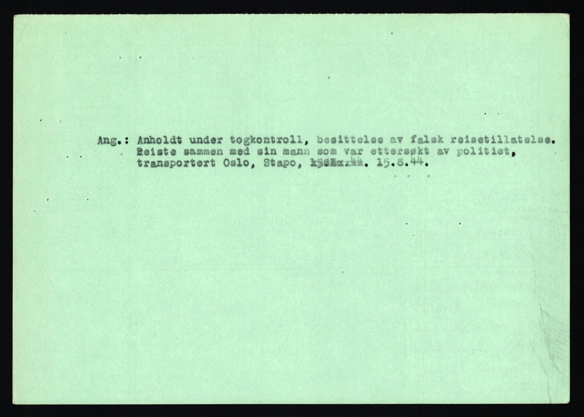 Statspolitiet - Hovedkontoret / Osloavdelingen, AV/RA-S-1329/C/Ca/L0010: Lind - Moksnes, 1943-1945, s. 2901