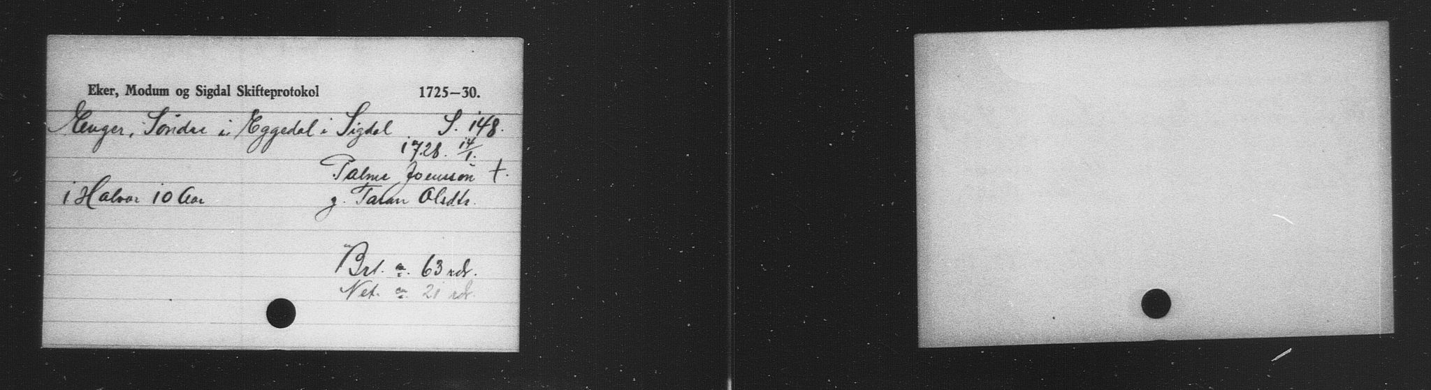 Eiker, Modum og Sigdal sorenskriveri, AV/SAKO-A-123/H, 1676-1828, s. 998