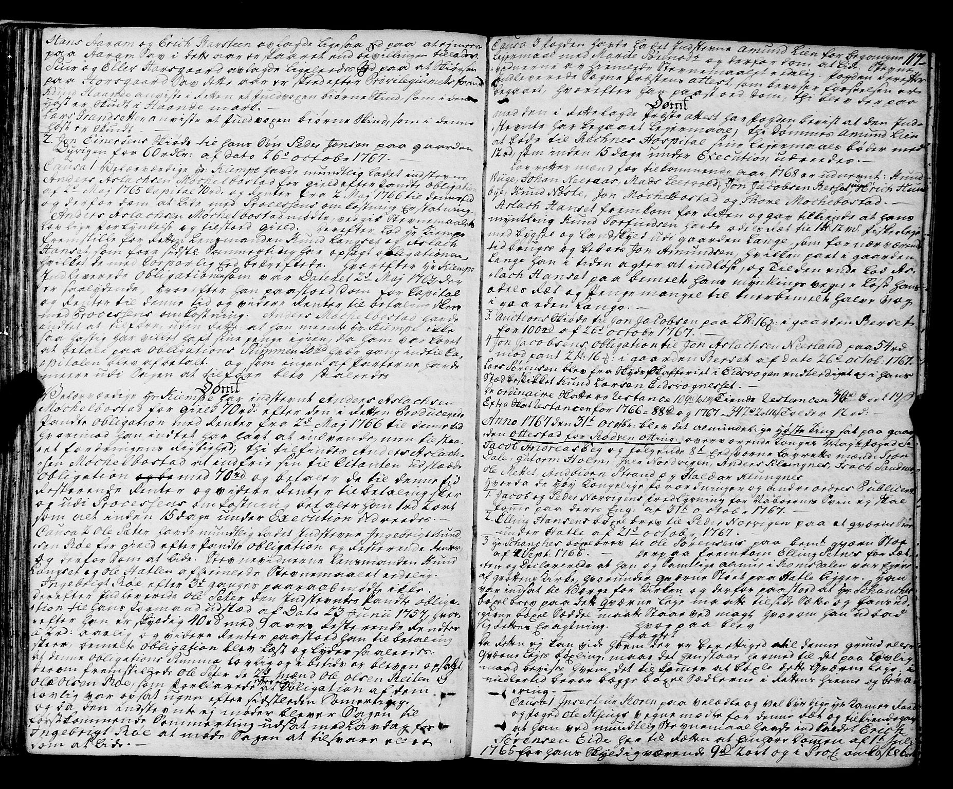 Romsdal sorenskriveri, SAT/A-4149/1/1/1A/L0015: Tingbok, 1765-1775, s. 116b-117a