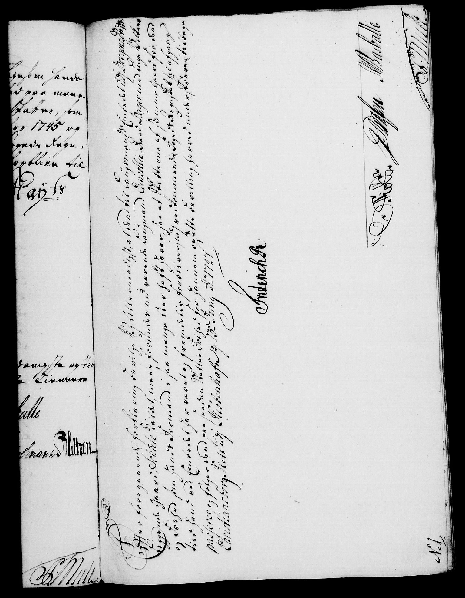 Rentekammeret, Kammerkanselliet, RA/EA-3111/G/Gf/Gfa/L0029: Norsk relasjons- og resolusjonsprotokoll (merket RK 52.29), 1746-1747, s. 377