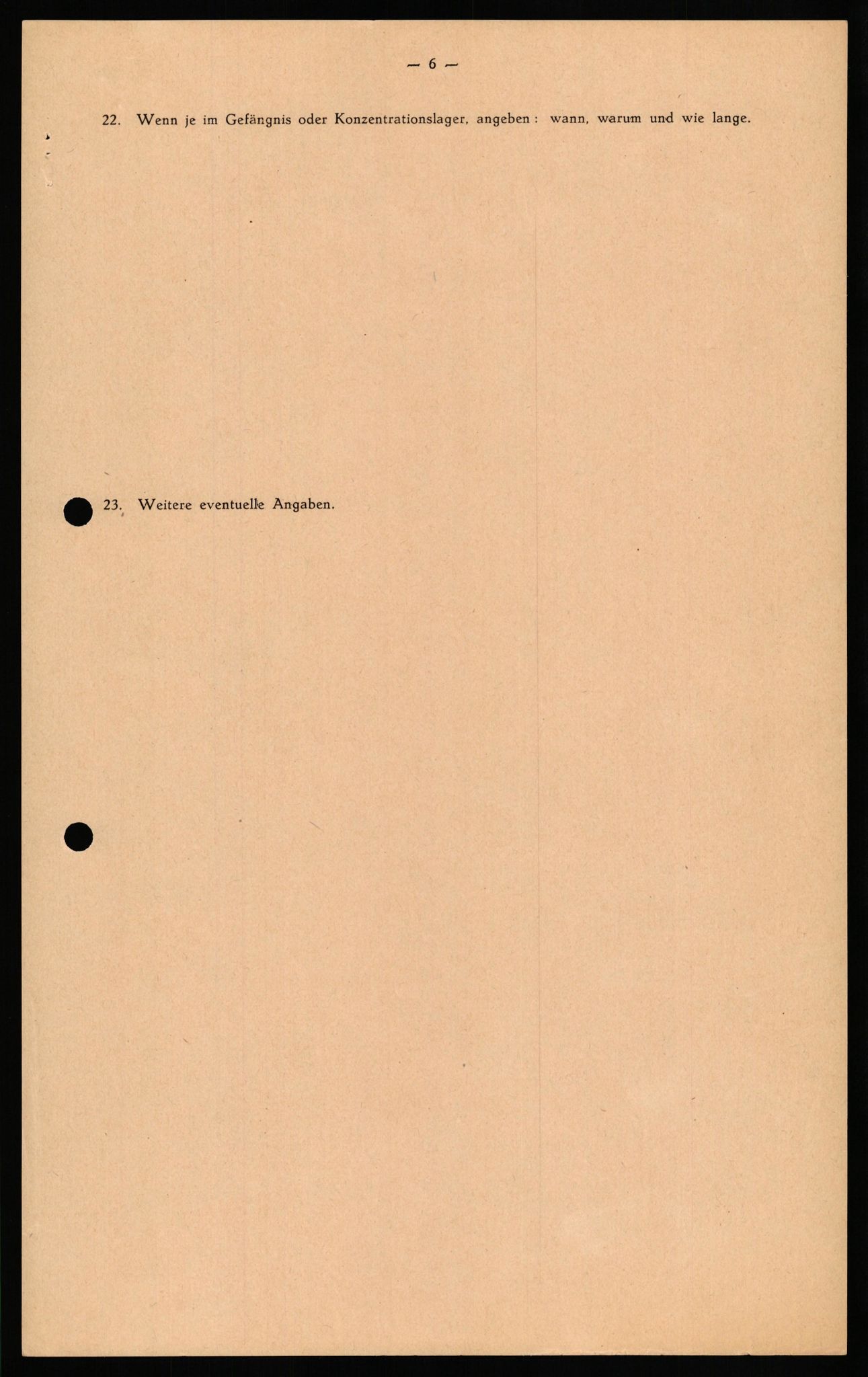 Forsvaret, Forsvarets overkommando II, AV/RA-RAFA-3915/D/Db/L0030: CI Questionaires. Tyske okkupasjonsstyrker i Norge. Tyskere., 1945-1946, s. 405