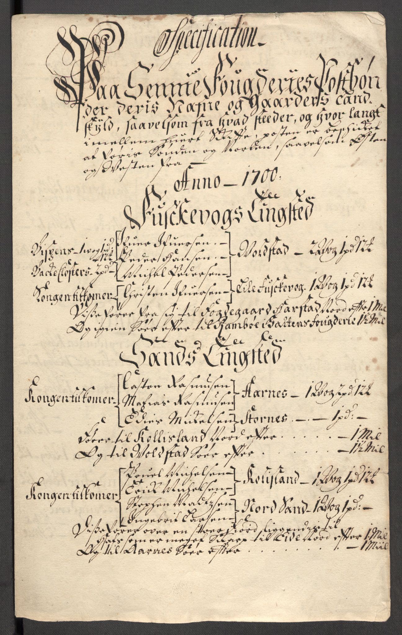 Rentekammeret inntil 1814, Reviderte regnskaper, Fogderegnskap, AV/RA-EA-4092/R68/L4755: Fogderegnskap Senja og Troms, 1700-1704, s. 95