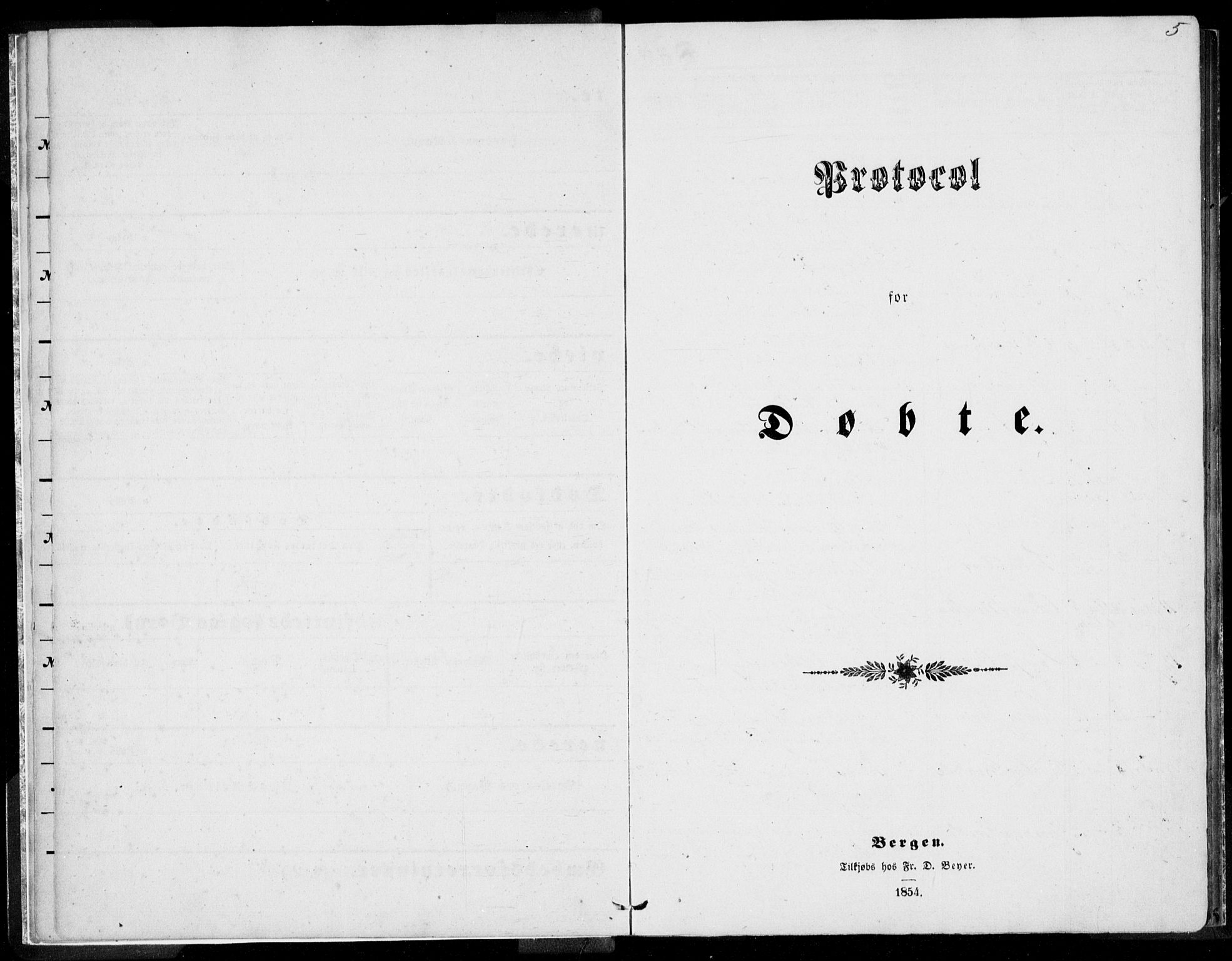 Ministerialprotokoller, klokkerbøker og fødselsregistre - Møre og Romsdal, SAT/A-1454/524/L0354: Ministerialbok nr. 524A06, 1857-1863, s. 5